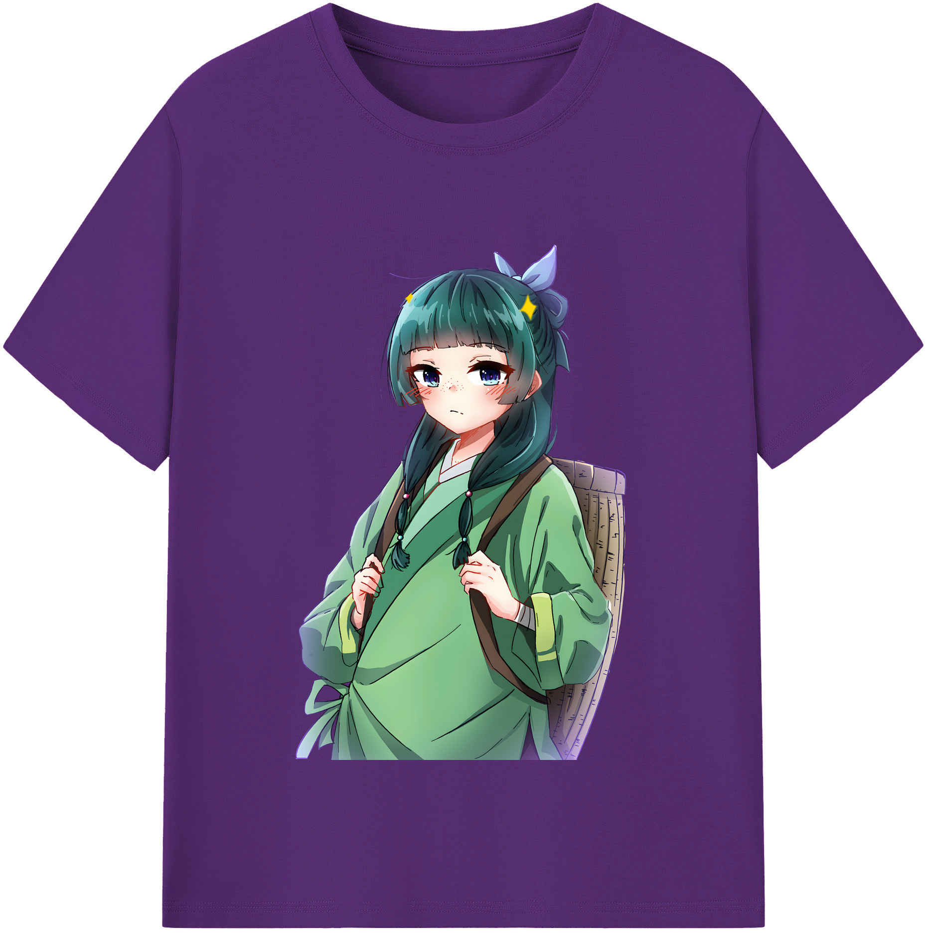 （画像用） 薬屋のひとりごと The Apothecary Diaries 綿100％半袖Tシャツ（フロントプリント）