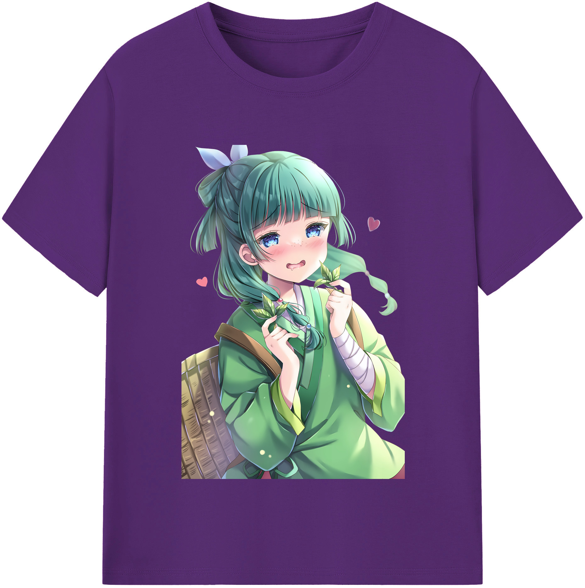 （画像用） 薬屋のひとりごと The Apothecary Diaries 綿100％半袖Tシャツ（フロントプリント）