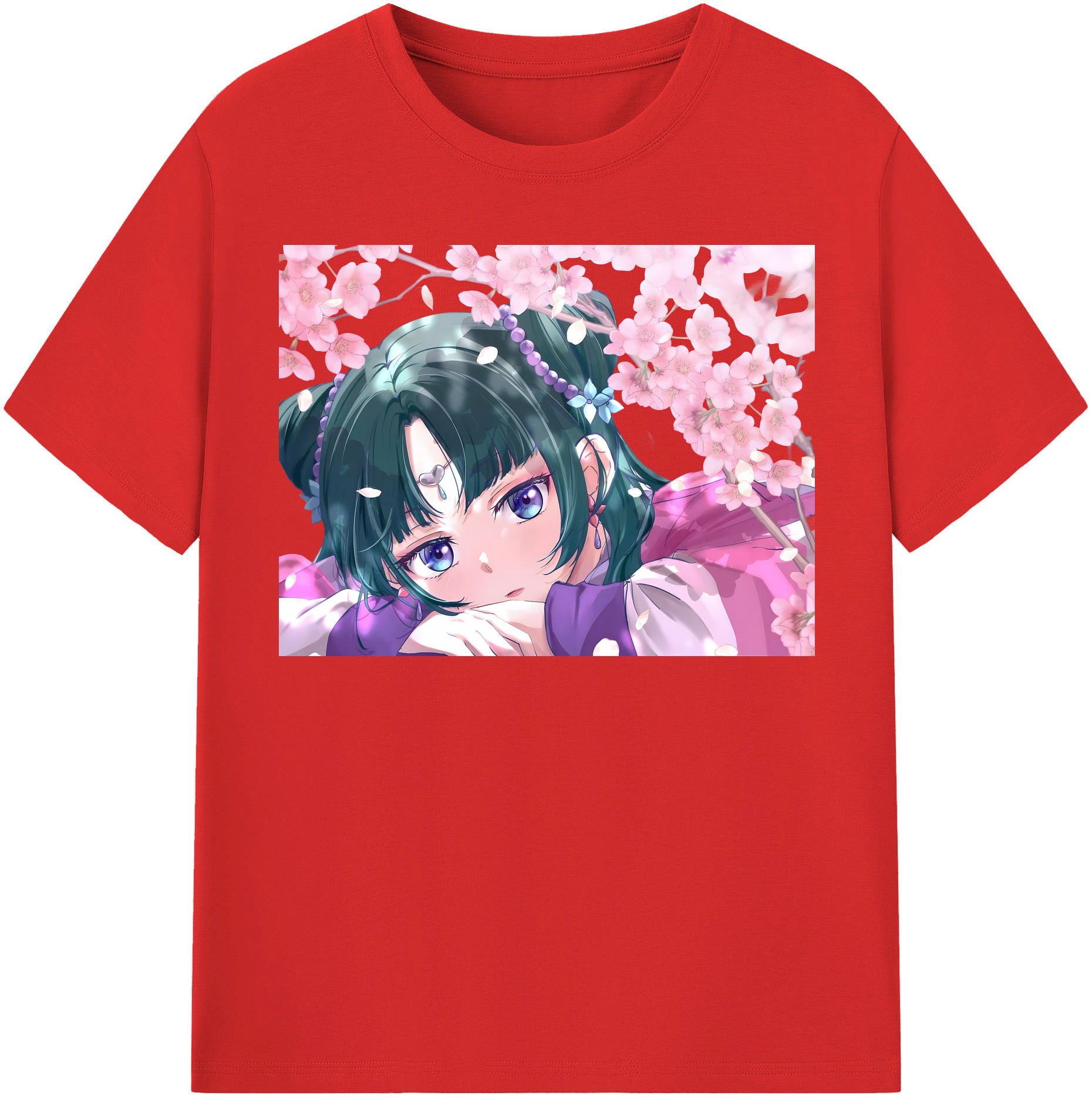 （画像用） 薬屋のひとりごと The Apothecary Diaries 綿100％半袖Tシャツ（フロントプリント）
