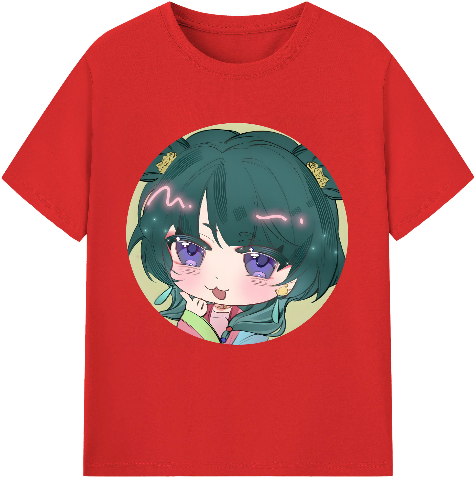 （画像用） 薬屋のひとりごと The Apothecary Diaries 綿100％半袖Tシャツ（フロントプリント）