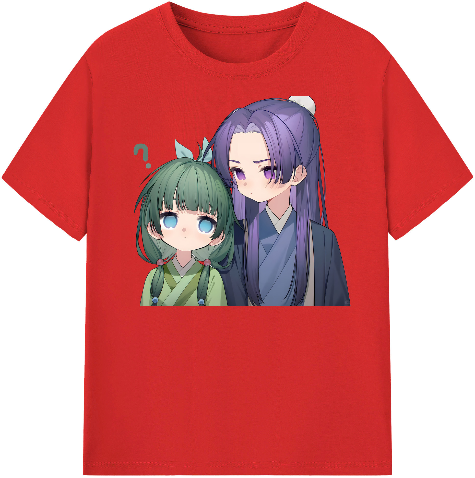 （画像用） 薬屋のひとりごと The Apothecary Diaries 綿100％半袖Tシャツ（フロントプリント）