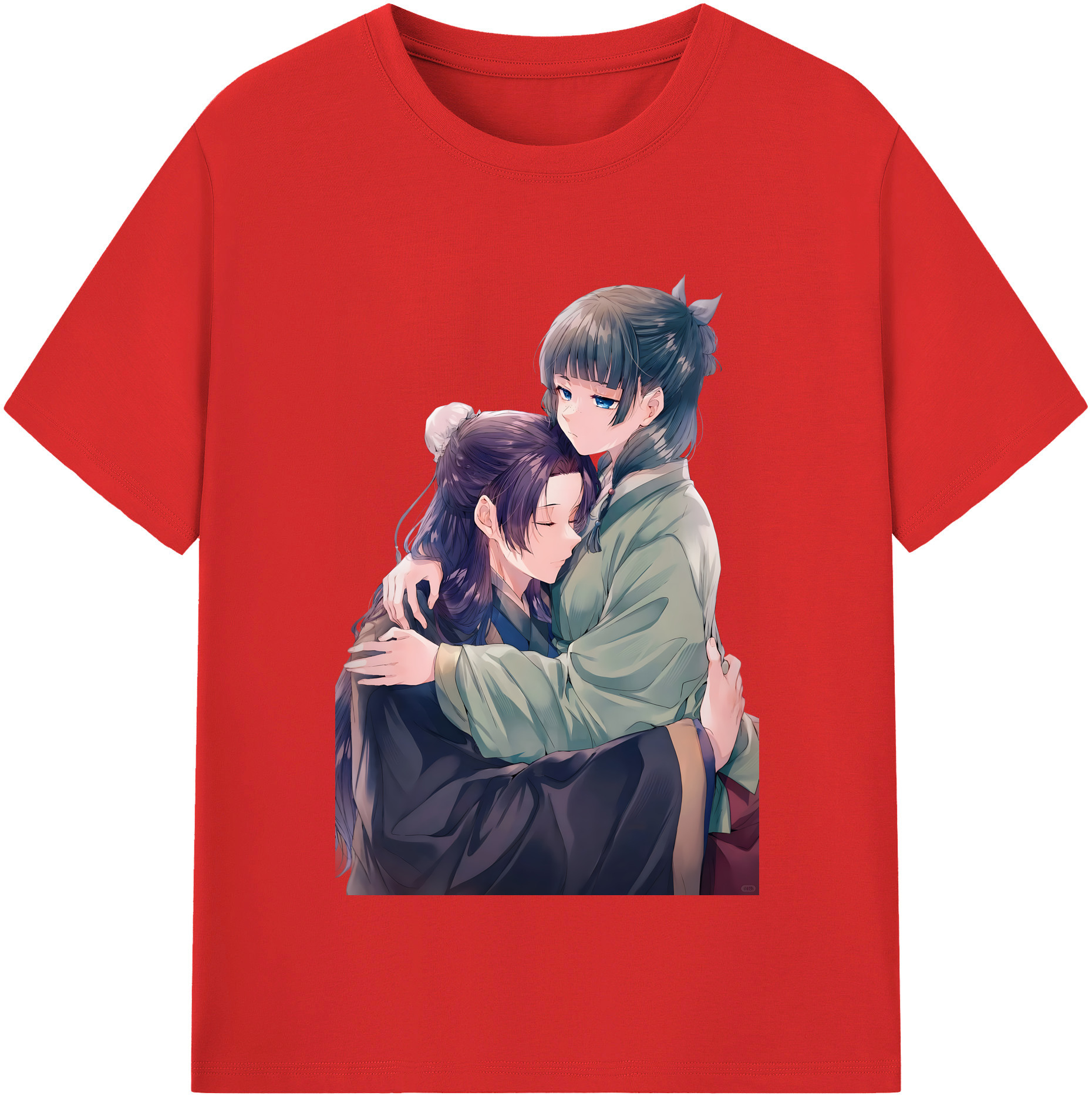 （画像用） 薬屋のひとりごと The Apothecary Diaries 綿100％半袖Tシャツ（フロントプリント）