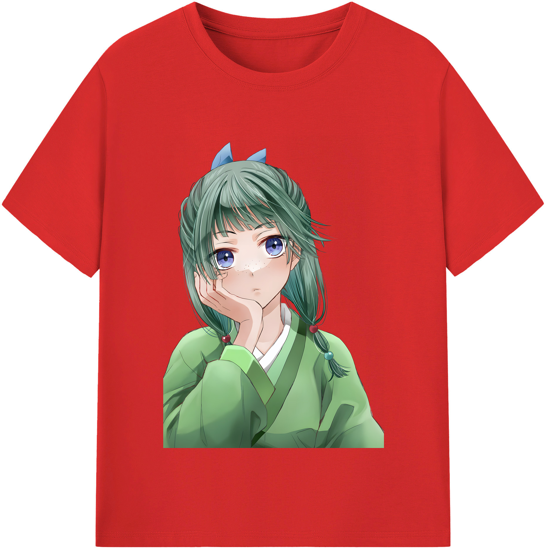 （画像用） 薬屋のひとりごと The Apothecary Diaries 綿100％半袖Tシャツ（フロントプリント）