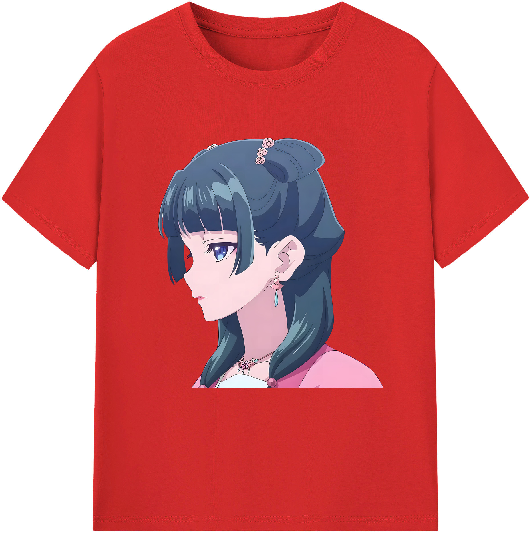 （画像用） 薬屋のひとりごと The Apothecary Diaries 綿100％半袖Tシャツ（フロントプリント）