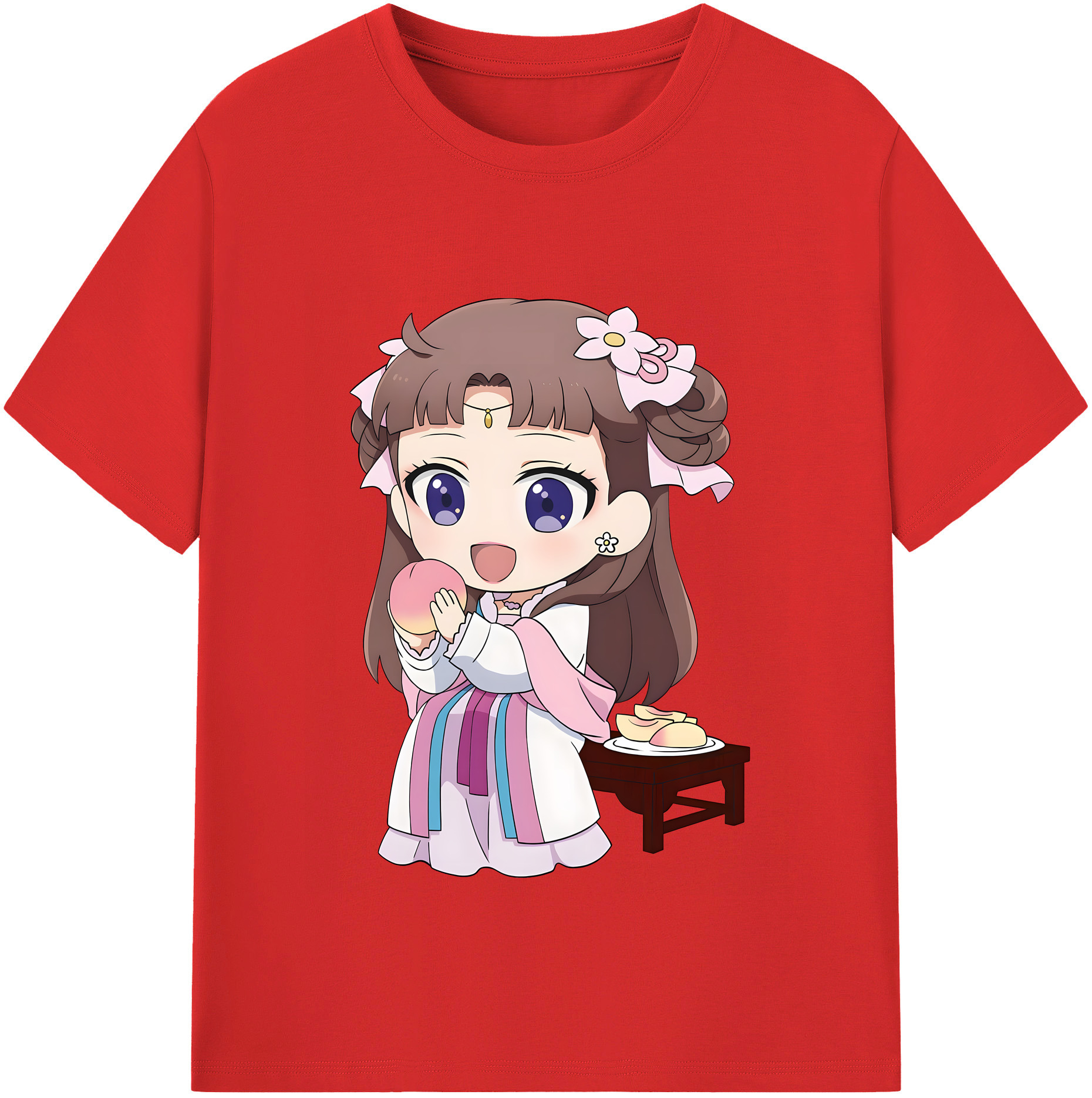 （画像用） 薬屋のひとりごと The Apothecary Diaries 綿100％半袖Tシャツ（フロントプリント）
