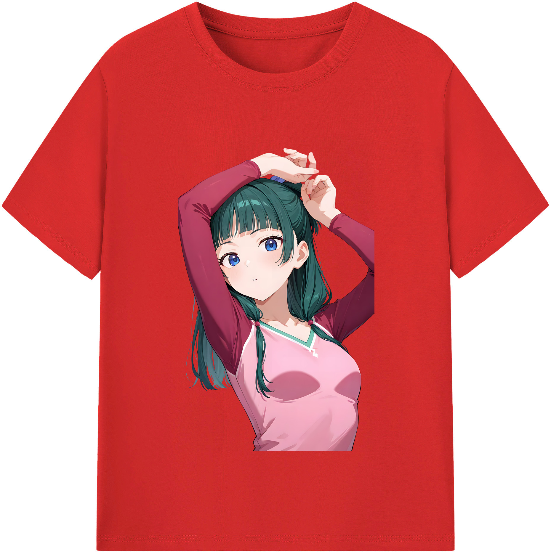 （画像用） 薬屋のひとりごと The Apothecary Diaries 綿100％半袖Tシャツ（フロントプリント）