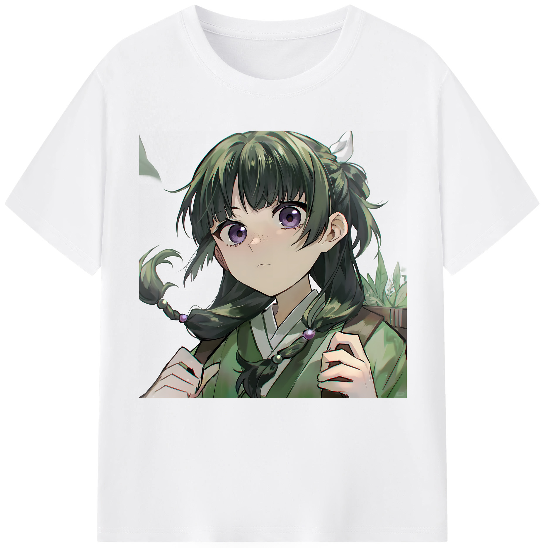 （画像用） 薬屋のひとりごと The Apothecary Diaries 綿100％半袖Tシャツ（フロントプリント）