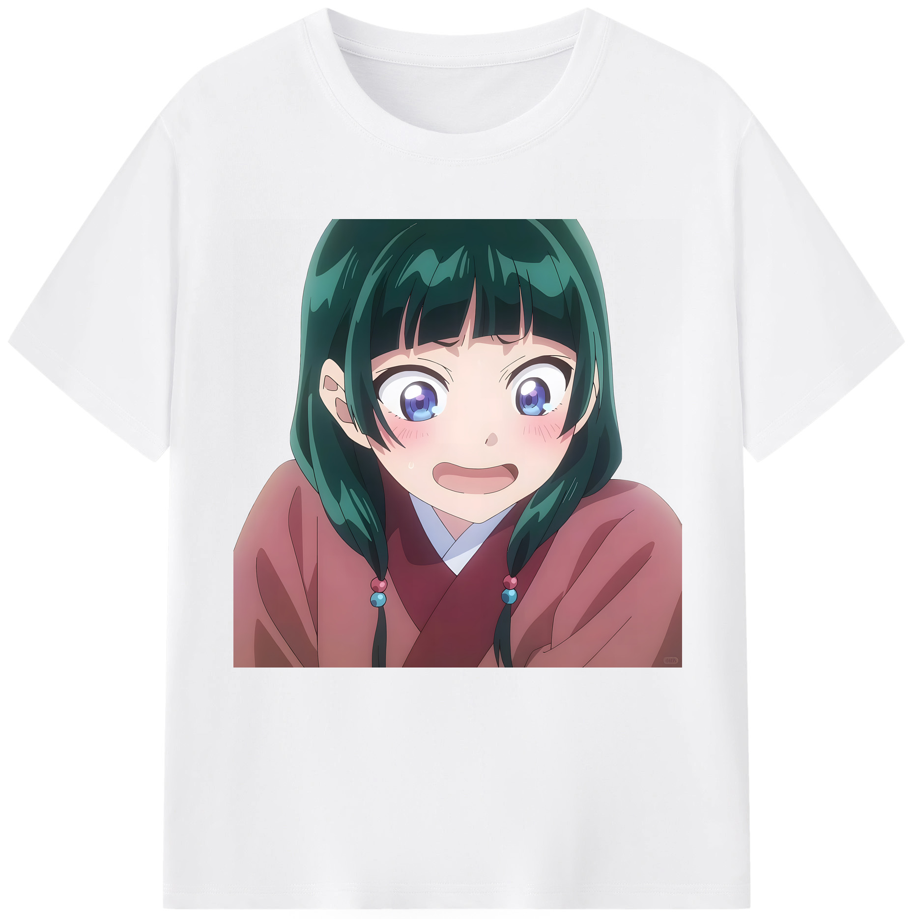 （画像用） 薬屋のひとりごと The Apothecary Diaries 綿100％半袖Tシャツ（フロントプリント）