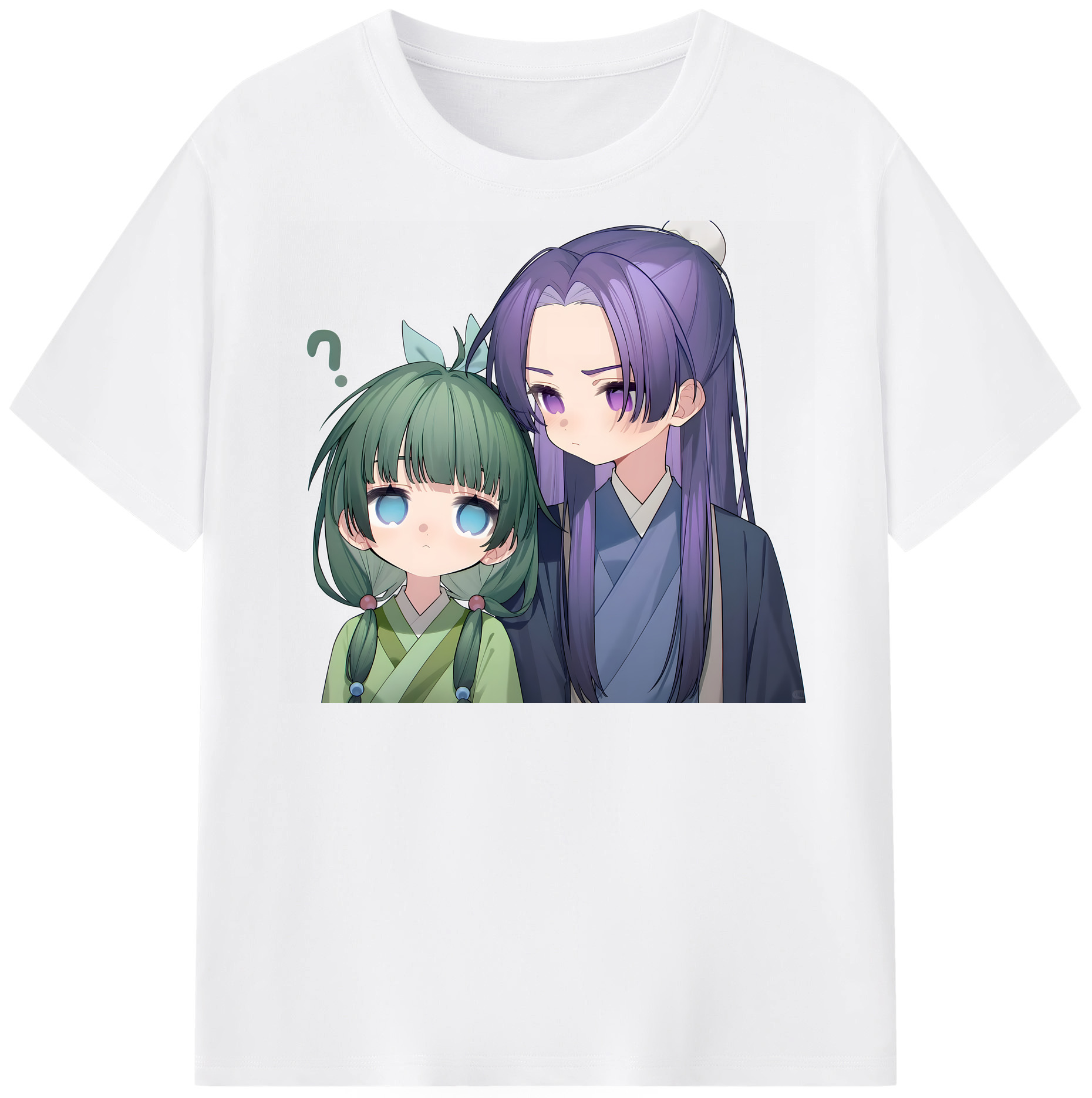 （画像用） 薬屋のひとりごと The Apothecary Diaries 綿100％半袖Tシャツ（フロントプリント）