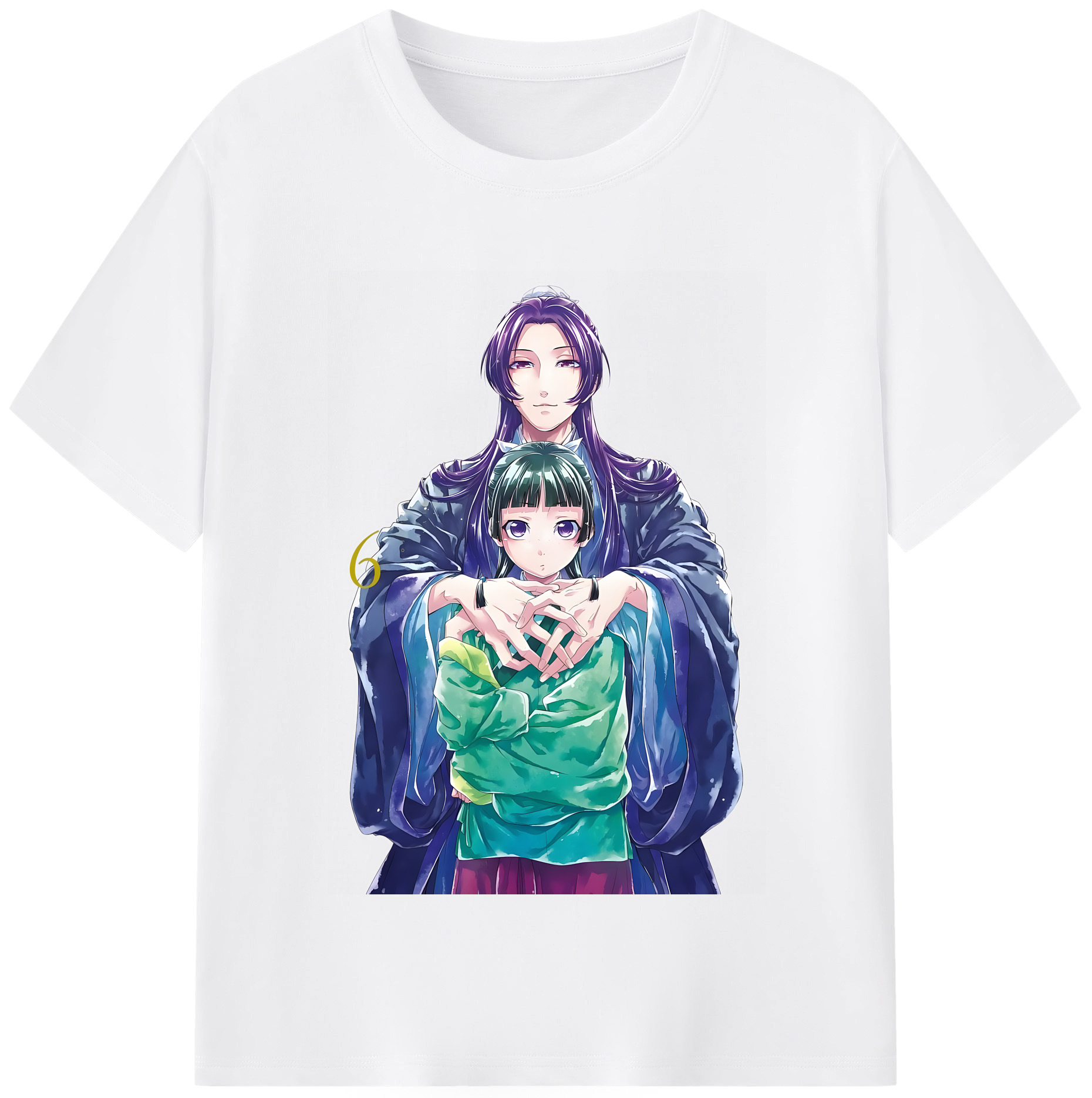 （画像用） 薬屋のひとりごと The Apothecary Diaries 綿100％半袖Tシャツ（フロントプリント）