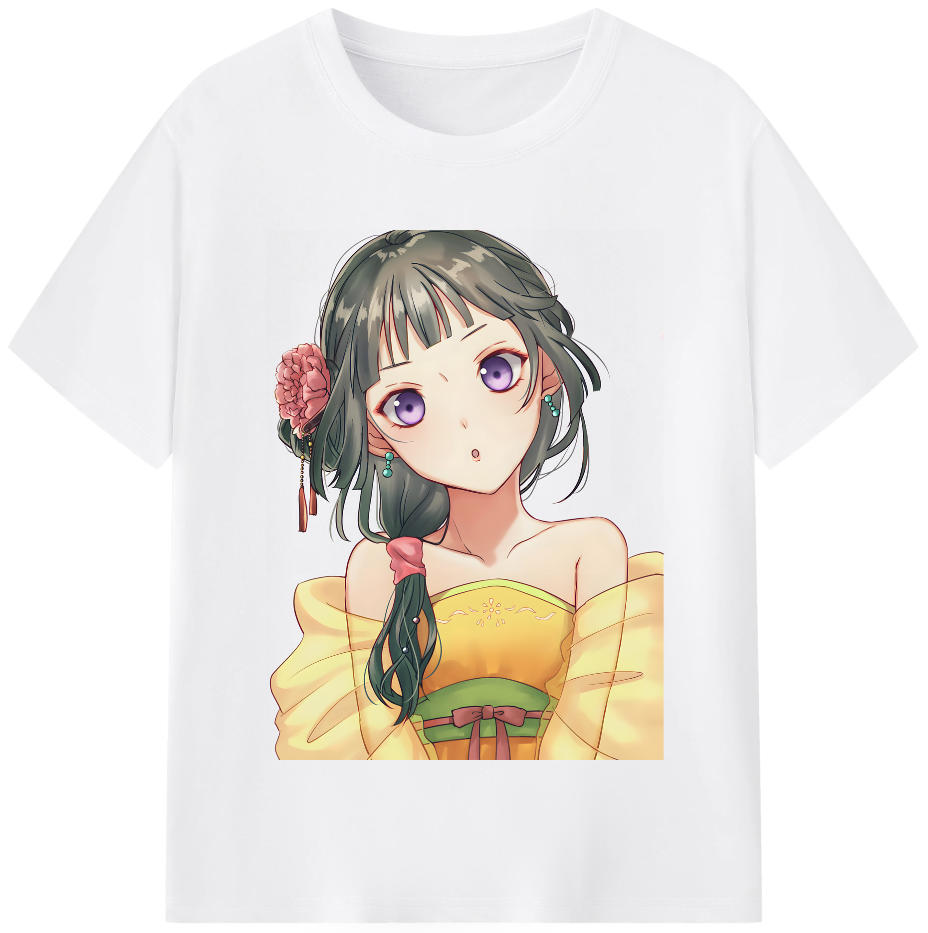 （画像用） 薬屋のひとりごと The Apothecary Diaries 綿100％半袖Tシャツ（フロントプリント）