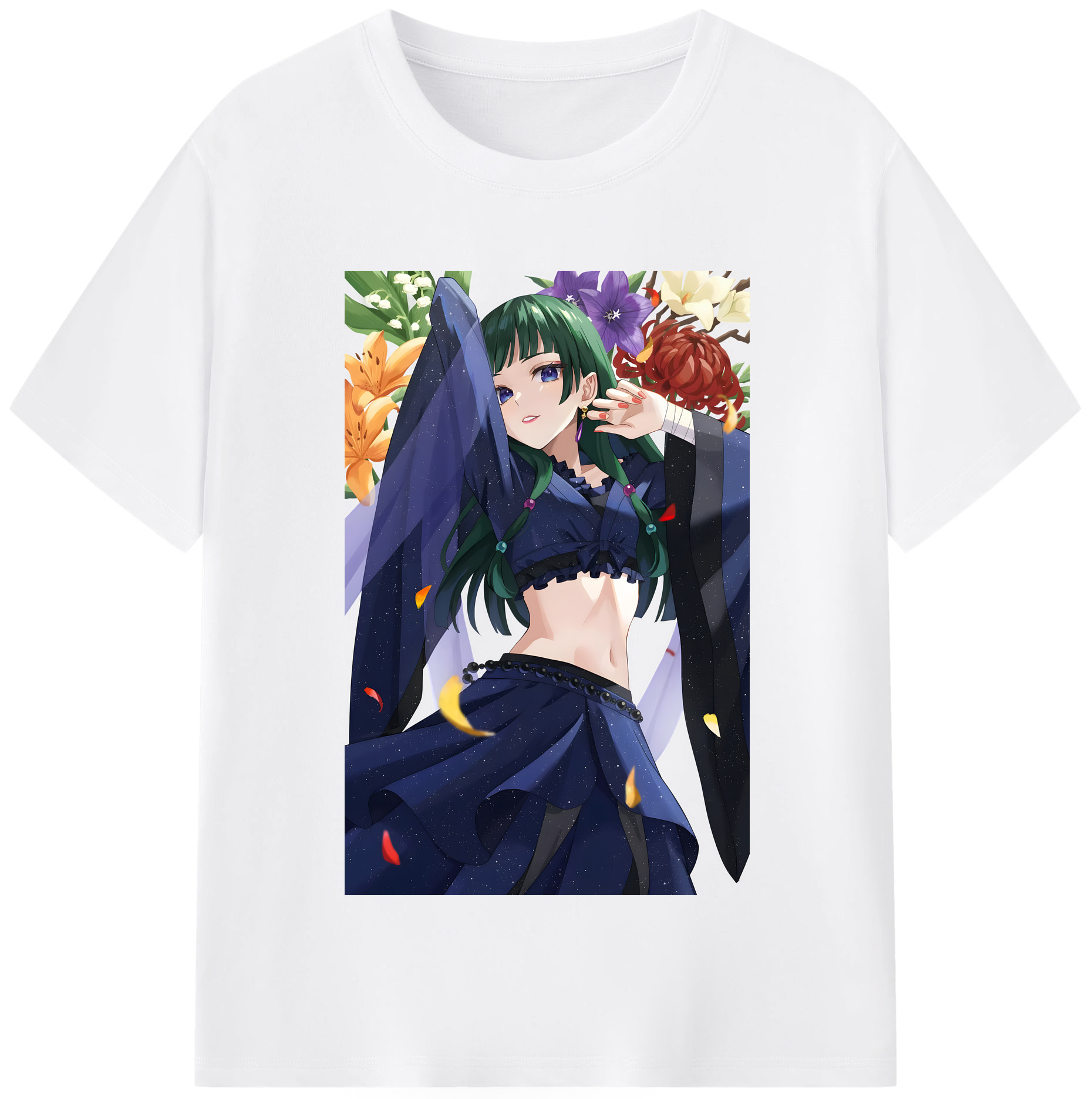 （画像用） 薬屋のひとりごと The Apothecary Diaries 綿100％半袖Tシャツ（フロントプリント）