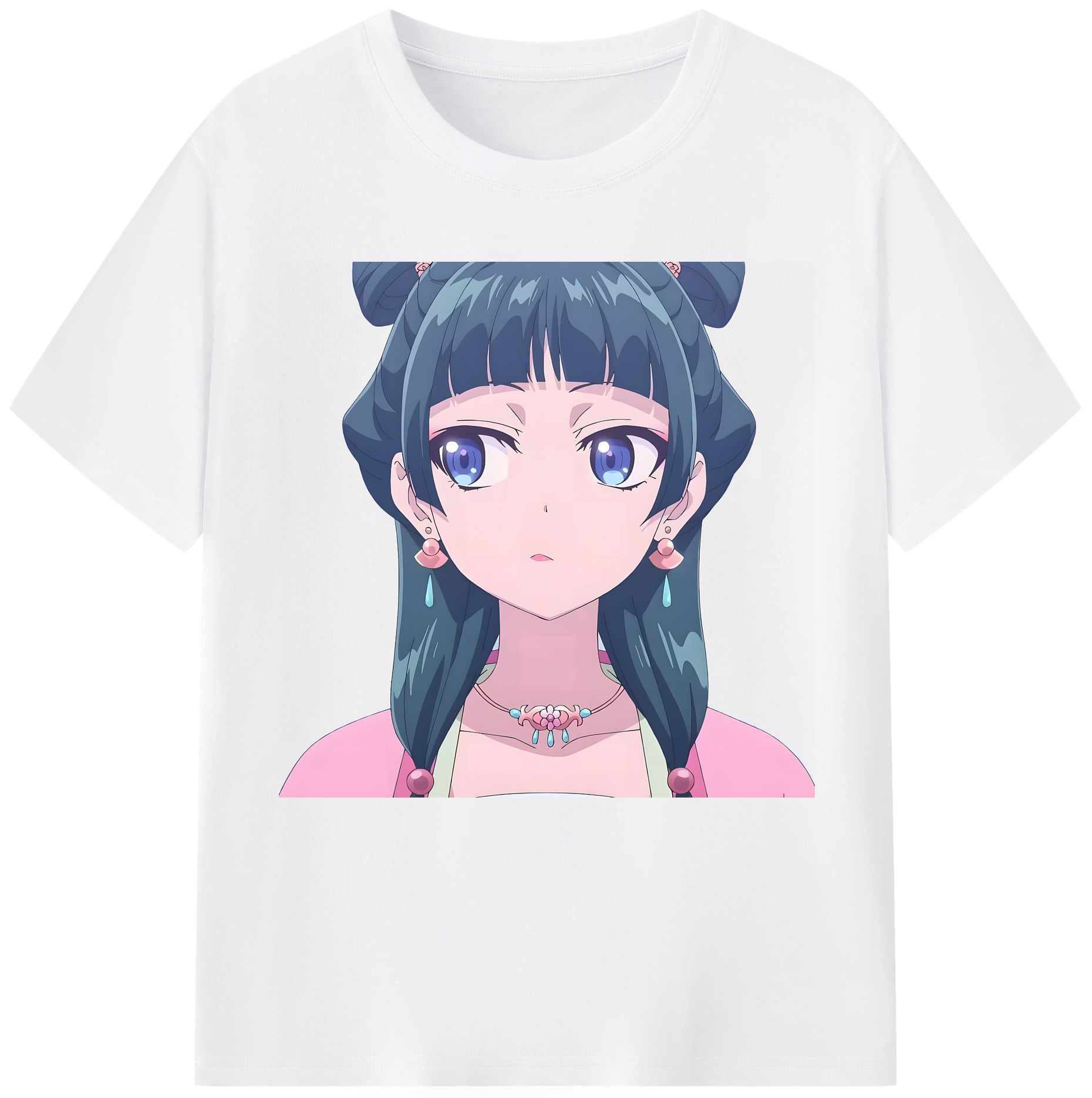 （画像用） 薬屋のひとりごと The Apothecary Diaries 綿100％半袖Tシャツ（フロントプリント）