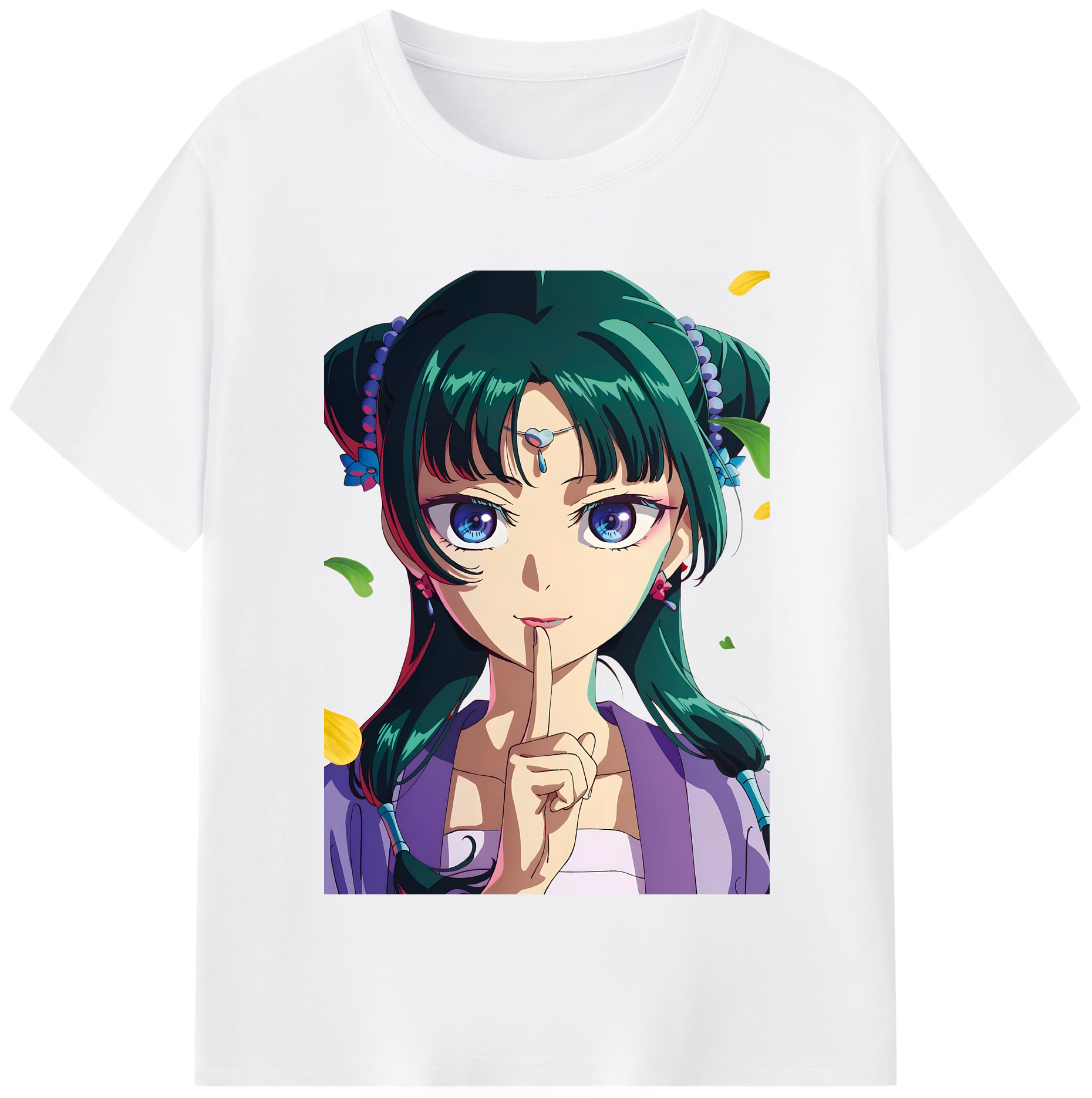 （画像用） 薬屋のひとりごと The Apothecary Diaries 綿100％半袖Tシャツ（フロントプリント）