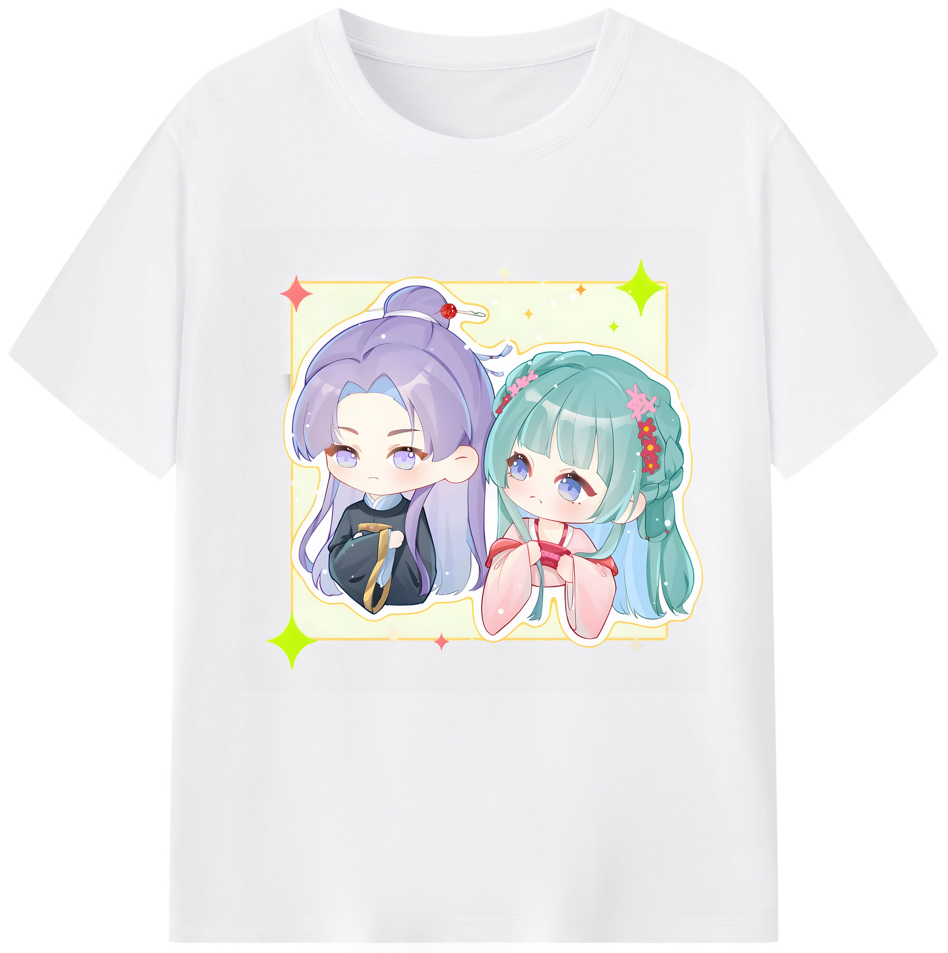 （画像用） 薬屋のひとりごと The Apothecary Diaries 綿100％半袖Tシャツ（フロントプリント）