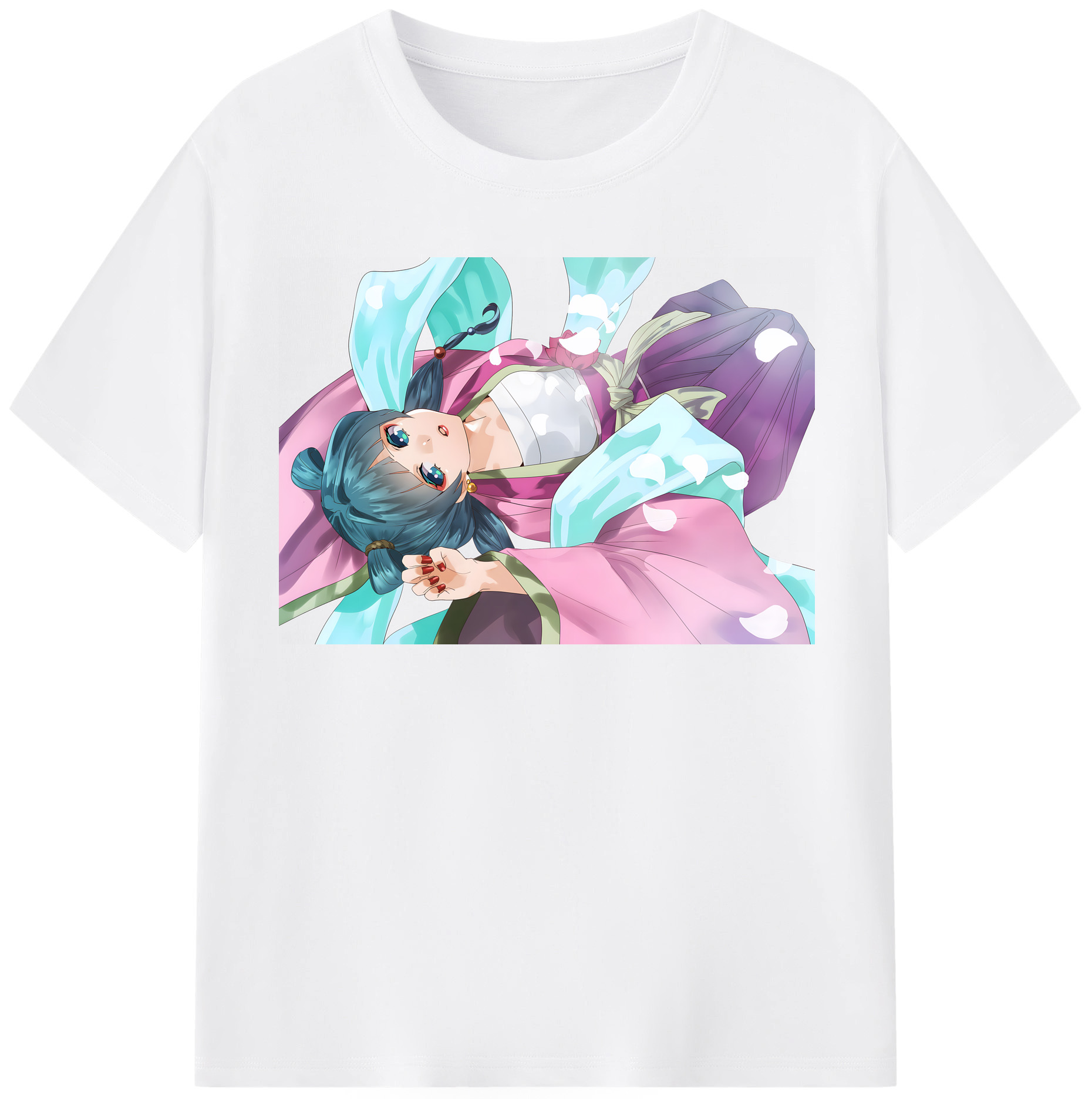 （画像用） 薬屋のひとりごと The Apothecary Diaries 綿100％半袖Tシャツ（フロントプリント）