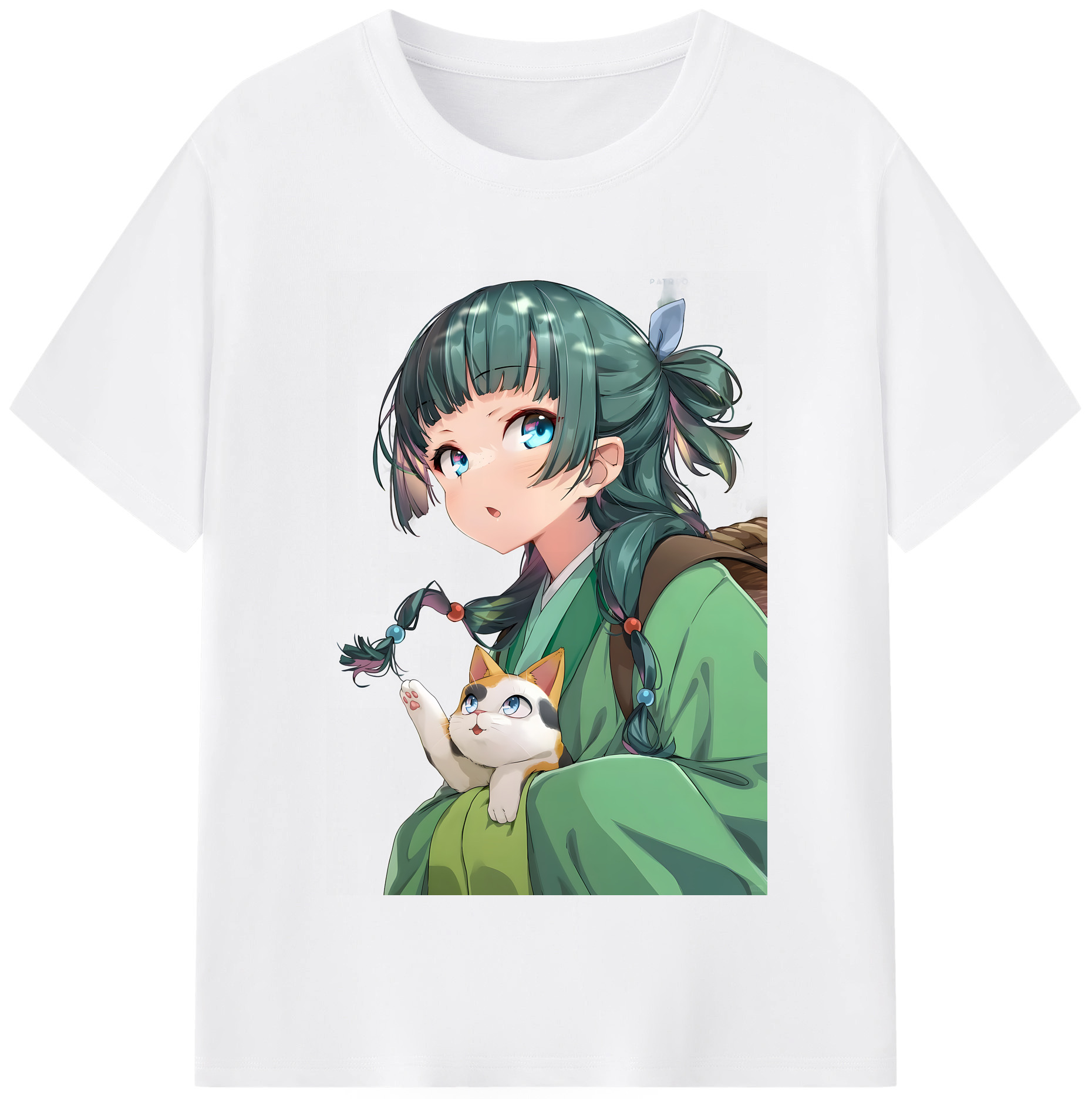 （画像用） 薬屋のひとりごと The Apothecary Diaries 綿100％半袖Tシャツ（フロントプリント）