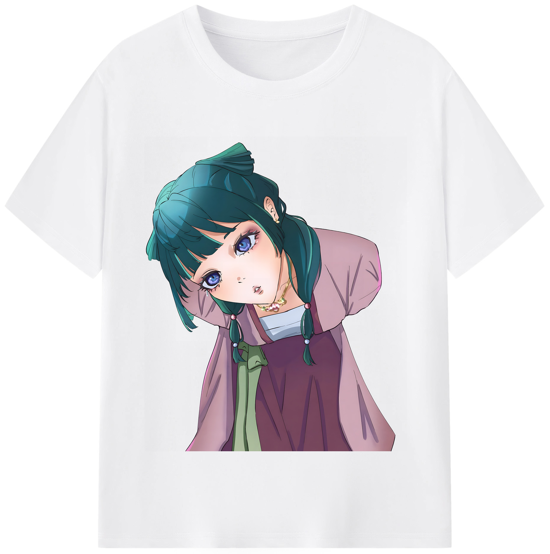 （画像用） 薬屋のひとりごと The Apothecary Diaries 綿100％半袖Tシャツ（フロントプリント）