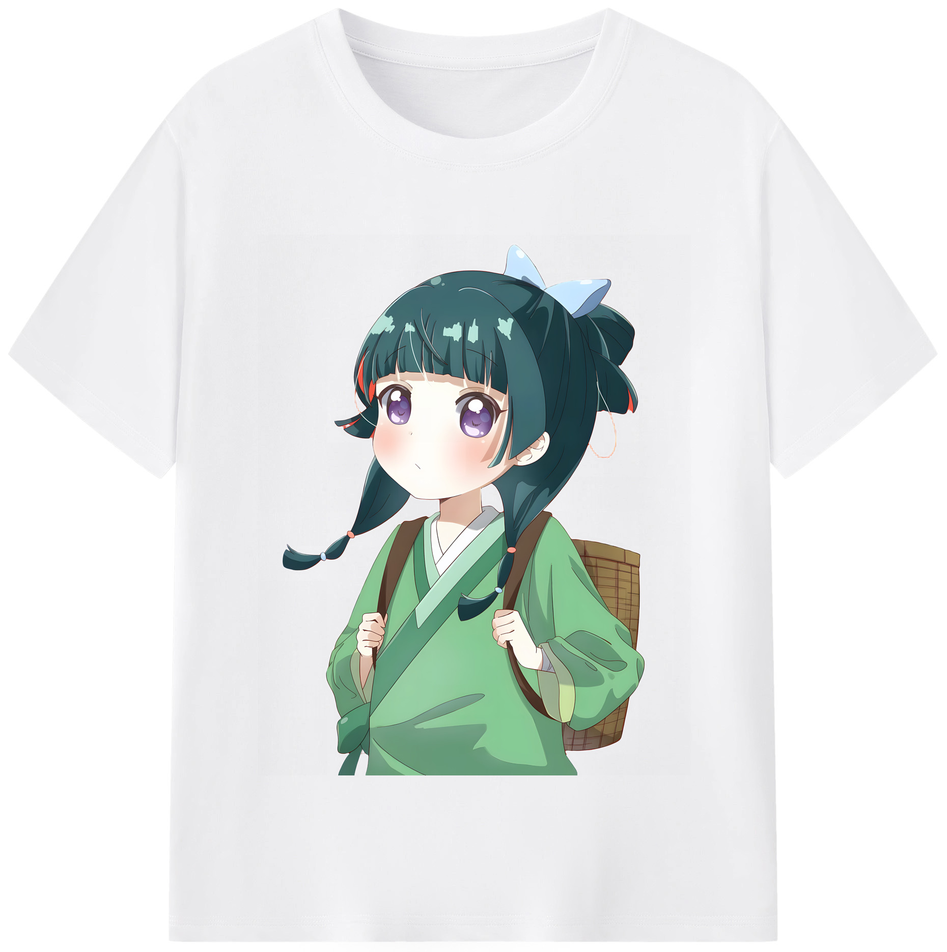 （画像用） 薬屋のひとりごと The Apothecary Diaries 綿100％半袖Tシャツ（フロントプリント）