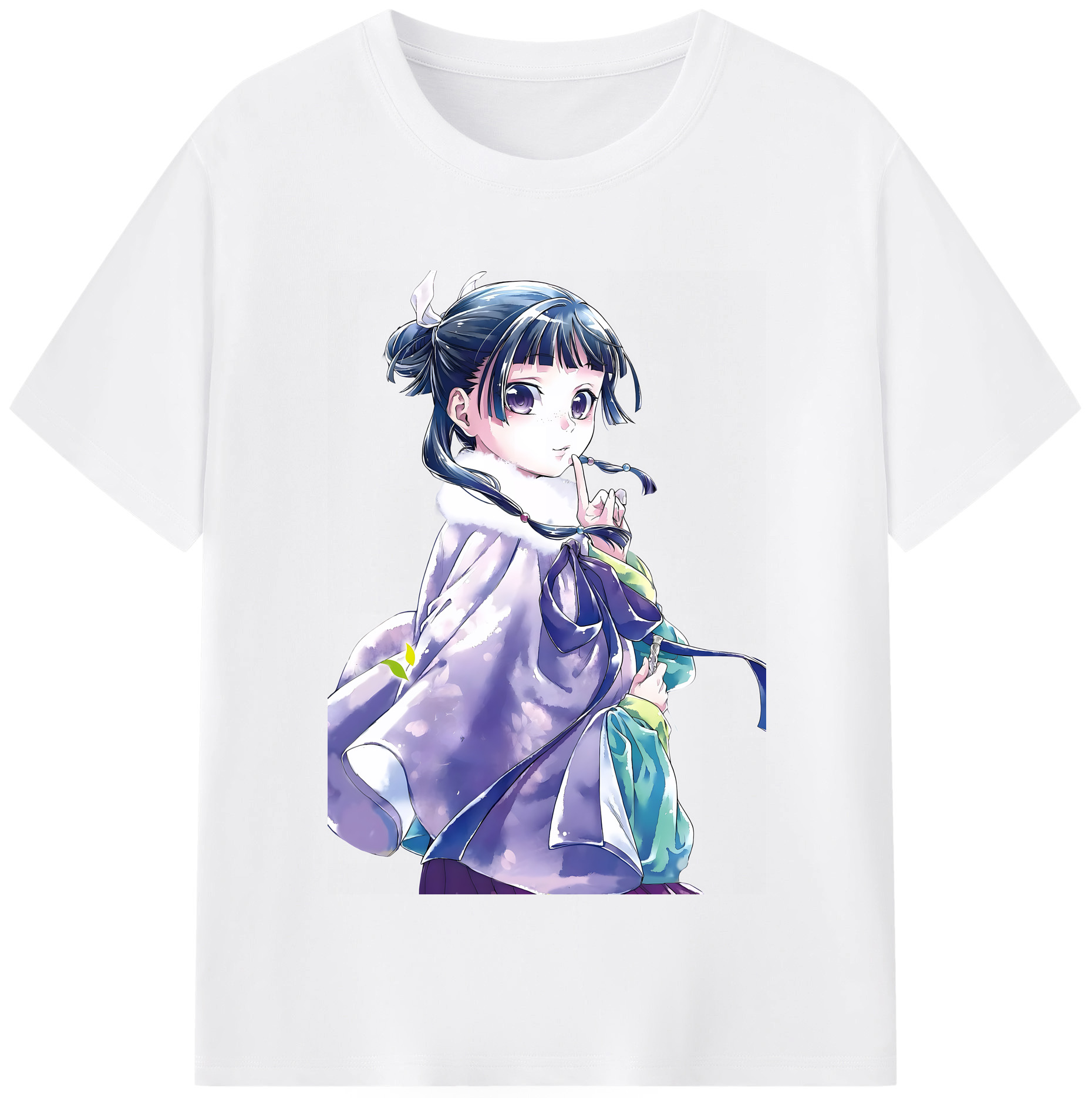 （画像用） 薬屋のひとりごと The Apothecary Diaries 綿100％半袖Tシャツ（フロントプリント）