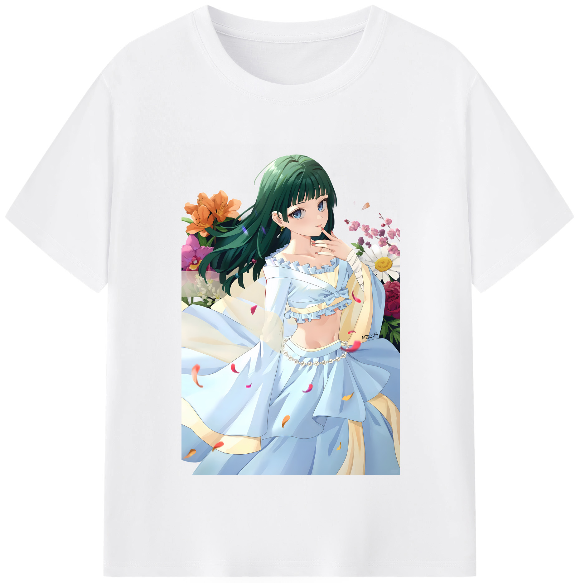 （画像用） 薬屋のひとりごと The Apothecary Diaries 綿100％半袖Tシャツ（フロントプリント）