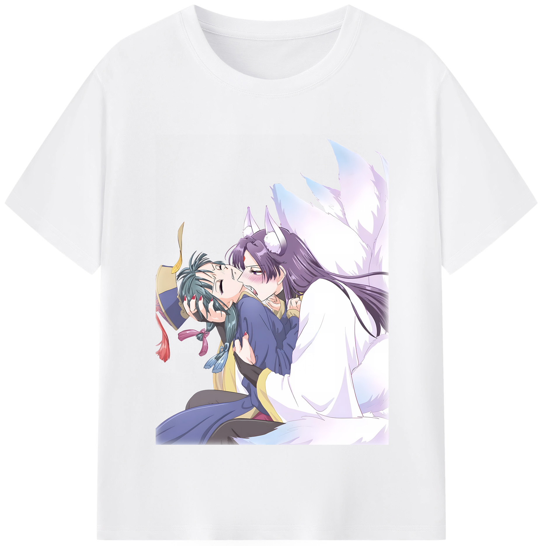 （画像用） 薬屋のひとりごと The Apothecary Diaries 綿100％半袖Tシャツ（フロントプリント）