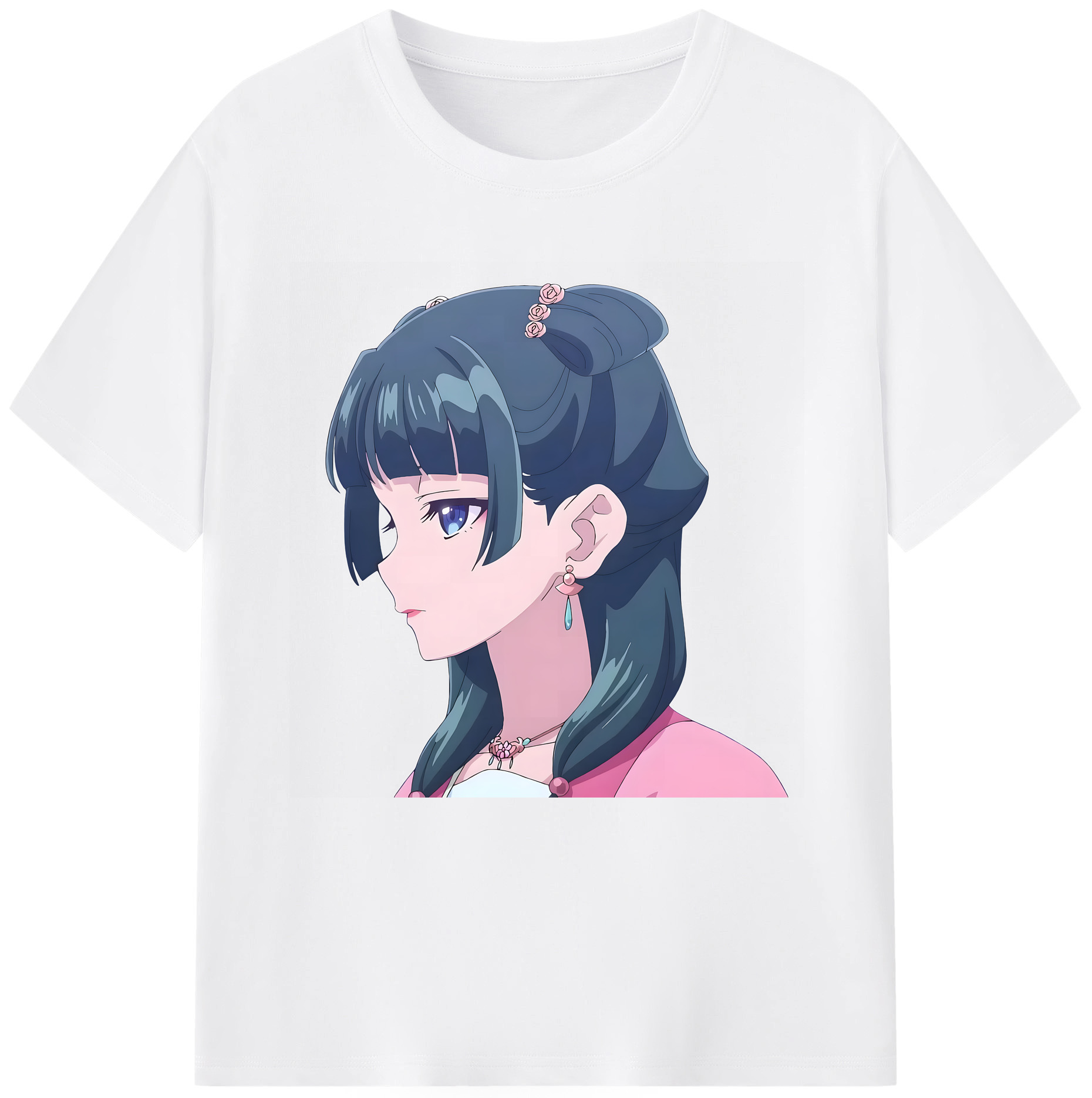 （画像用） 薬屋のひとりごと The Apothecary Diaries 綿100％半袖Tシャツ（フロントプリント）