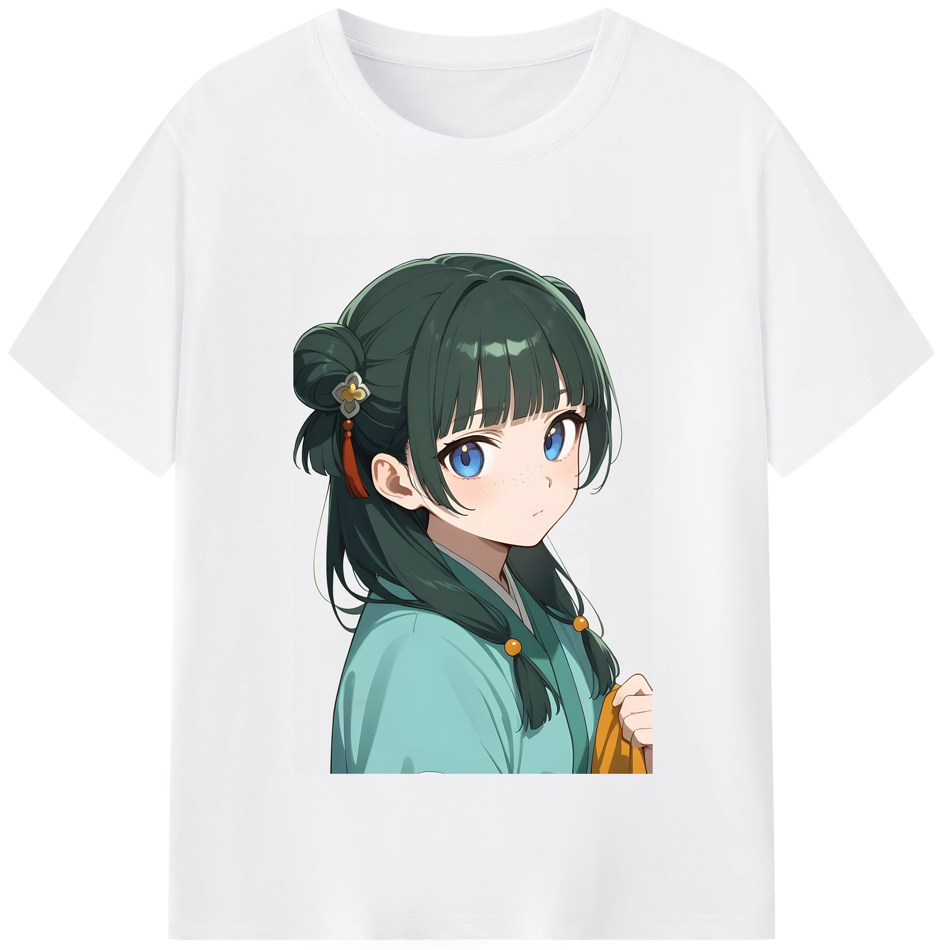 （画像用） 薬屋のひとりごと The Apothecary Diaries 綿100％半袖Tシャツ（フロントプリント）