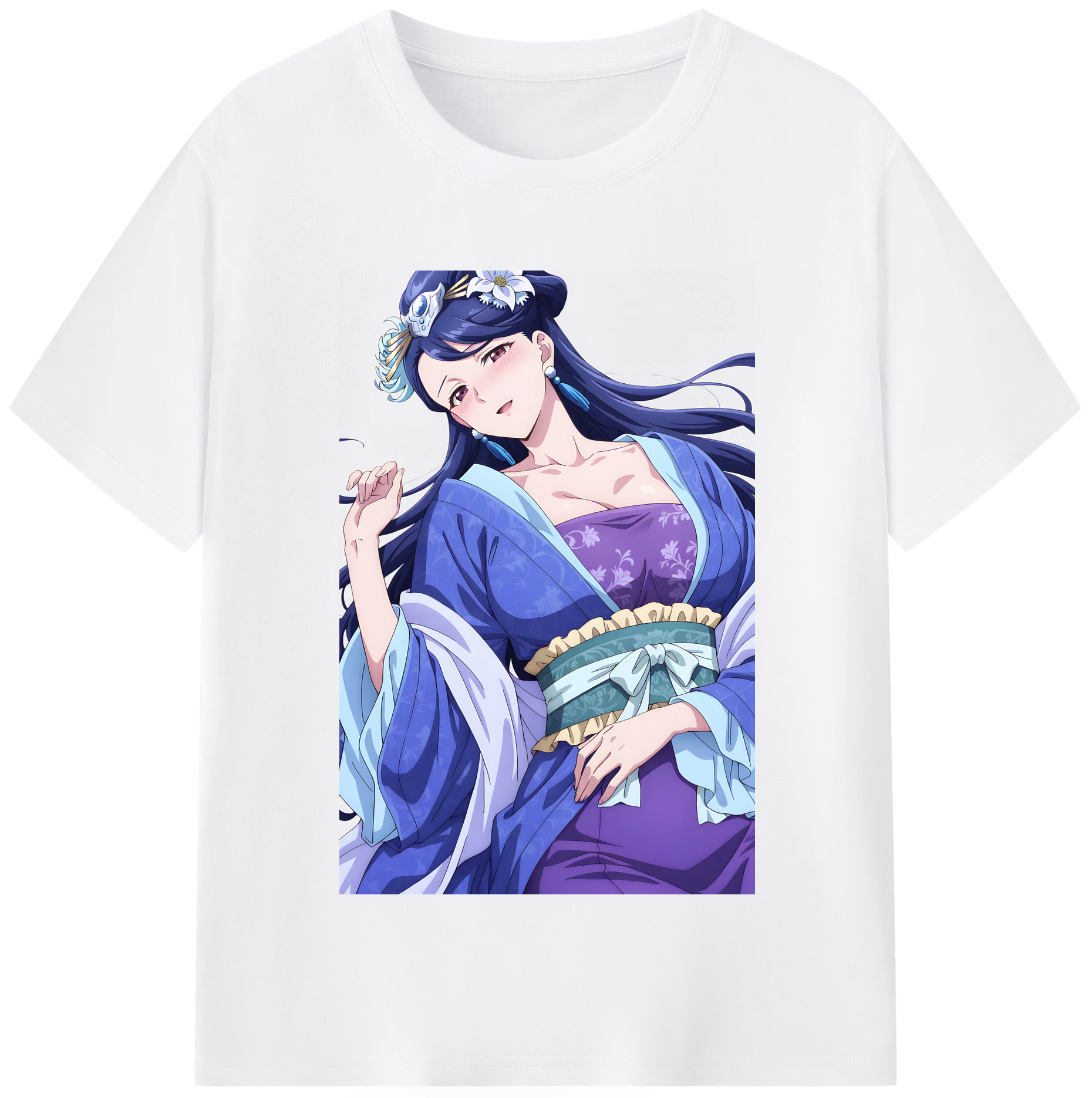 （画像用） 薬屋のひとりごと The Apothecary Diaries 綿100％半袖Tシャツ（フロントプリント）