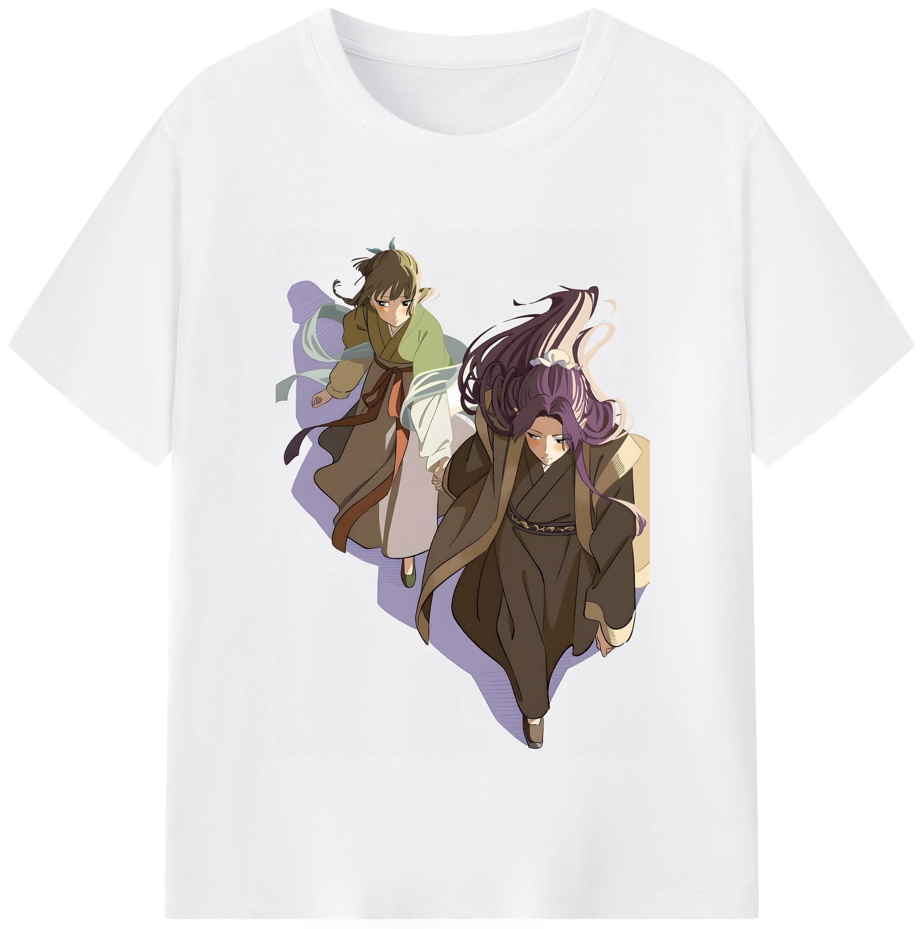 （画像用） 薬屋のひとりごと The Apothecary Diaries 綿100％半袖Tシャツ（フロントプリント）