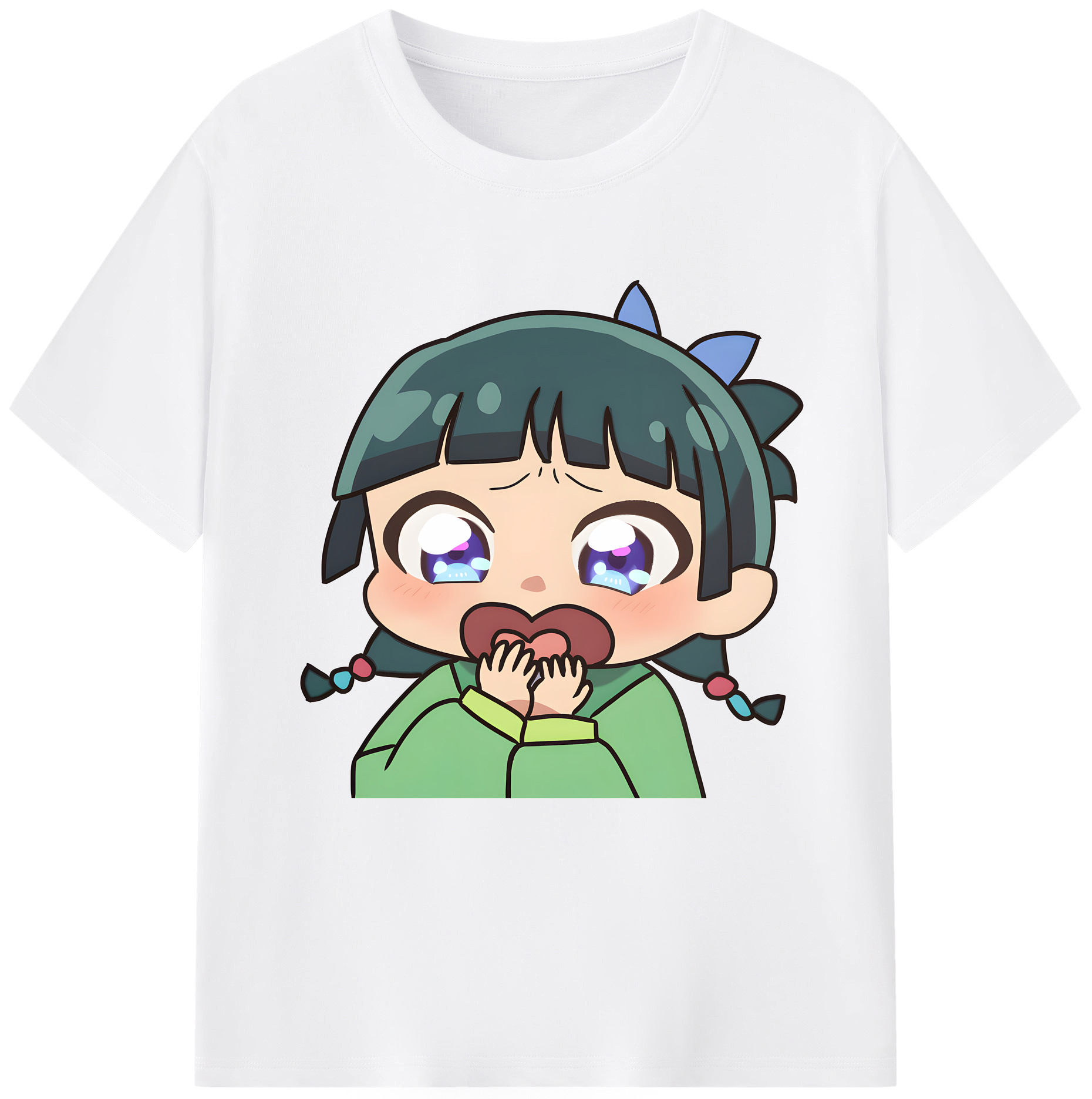 （画像用） 薬屋のひとりごと The Apothecary Diaries 綿100％半袖Tシャツ（フロントプリント）