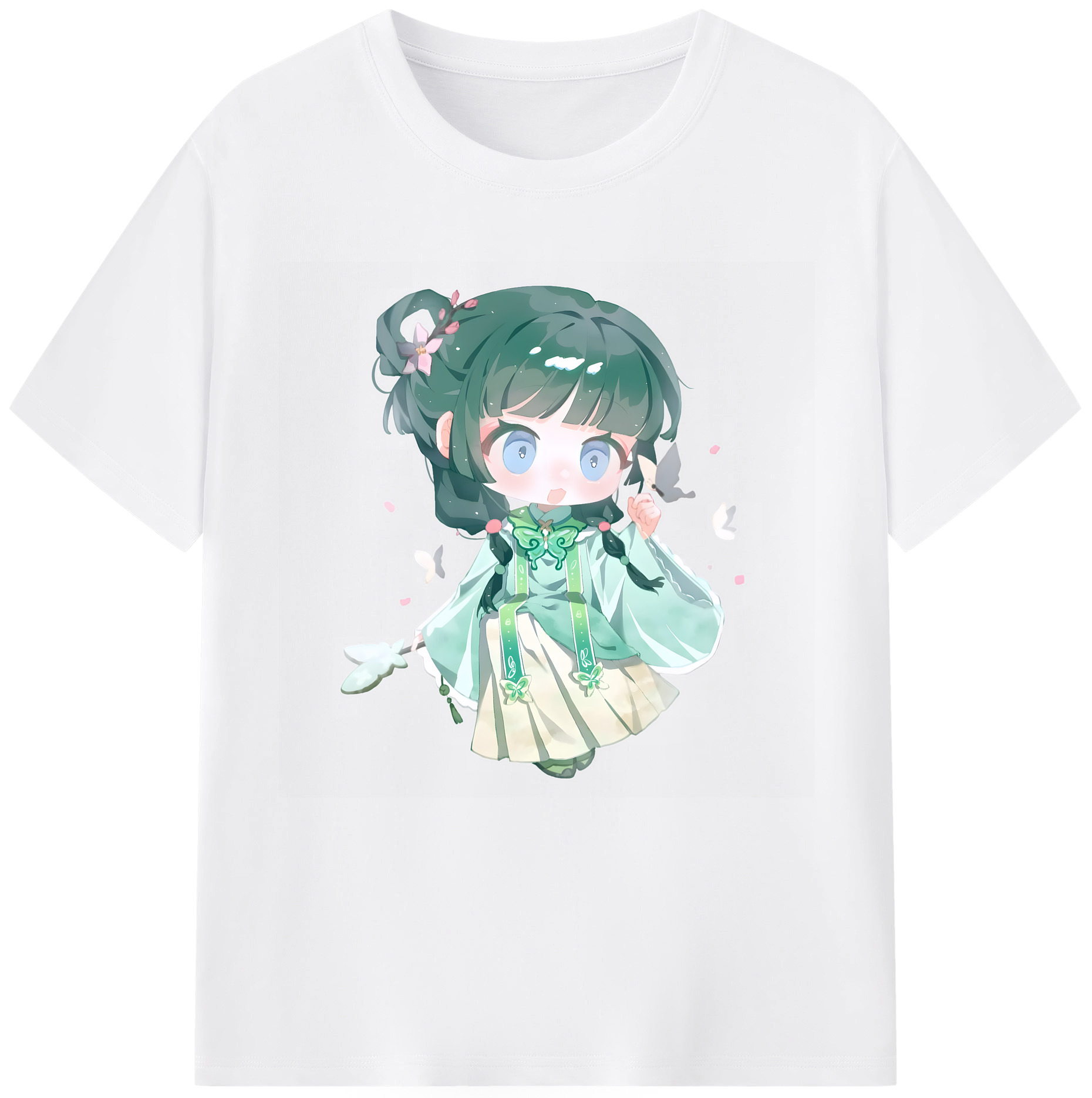 （画像用） 薬屋のひとりごと The Apothecary Diaries 綿100％半袖Tシャツ（フロントプリント）