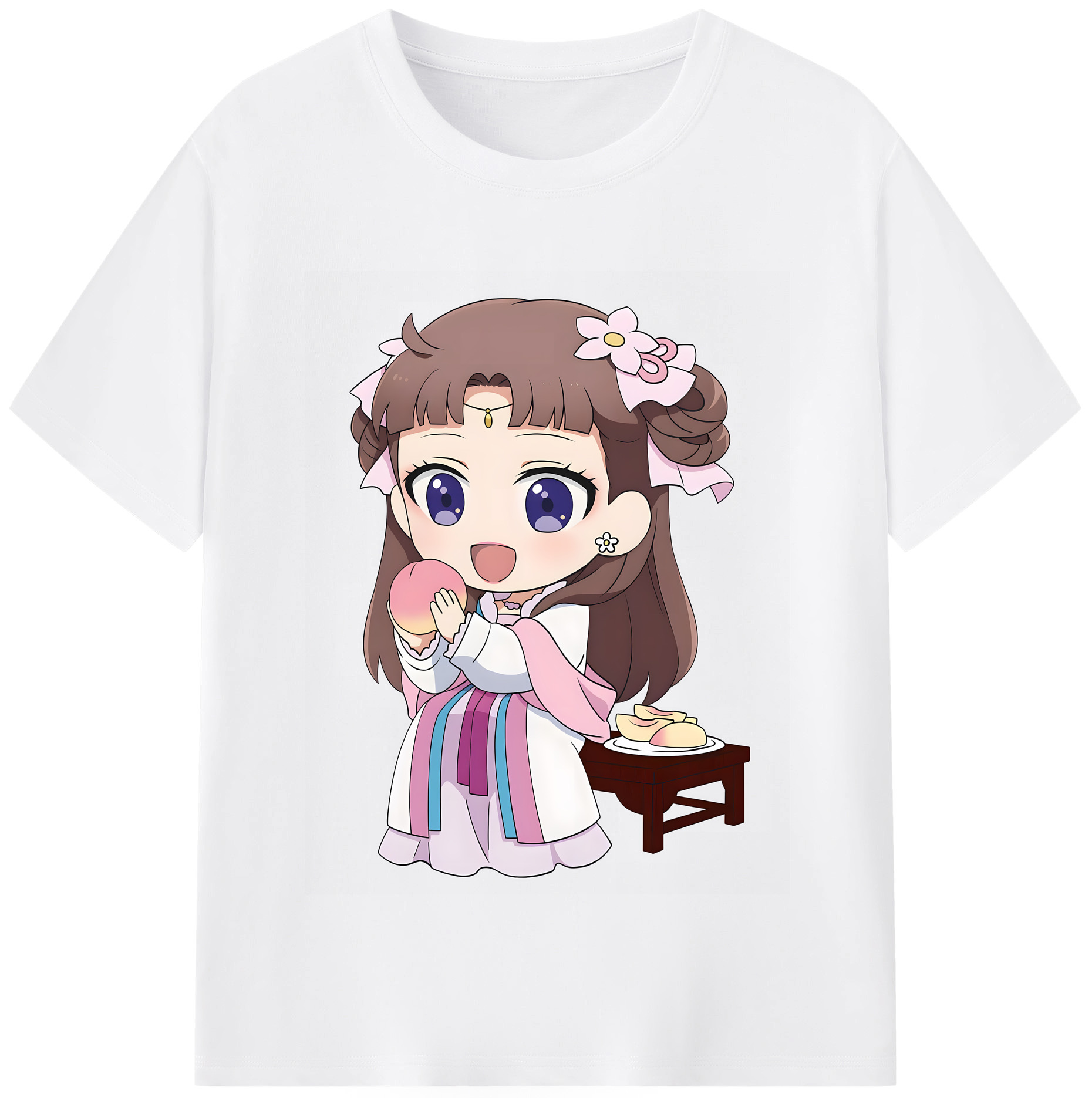 （画像用） 薬屋のひとりごと The Apothecary Diaries 綿100％半袖Tシャツ（フロントプリント）