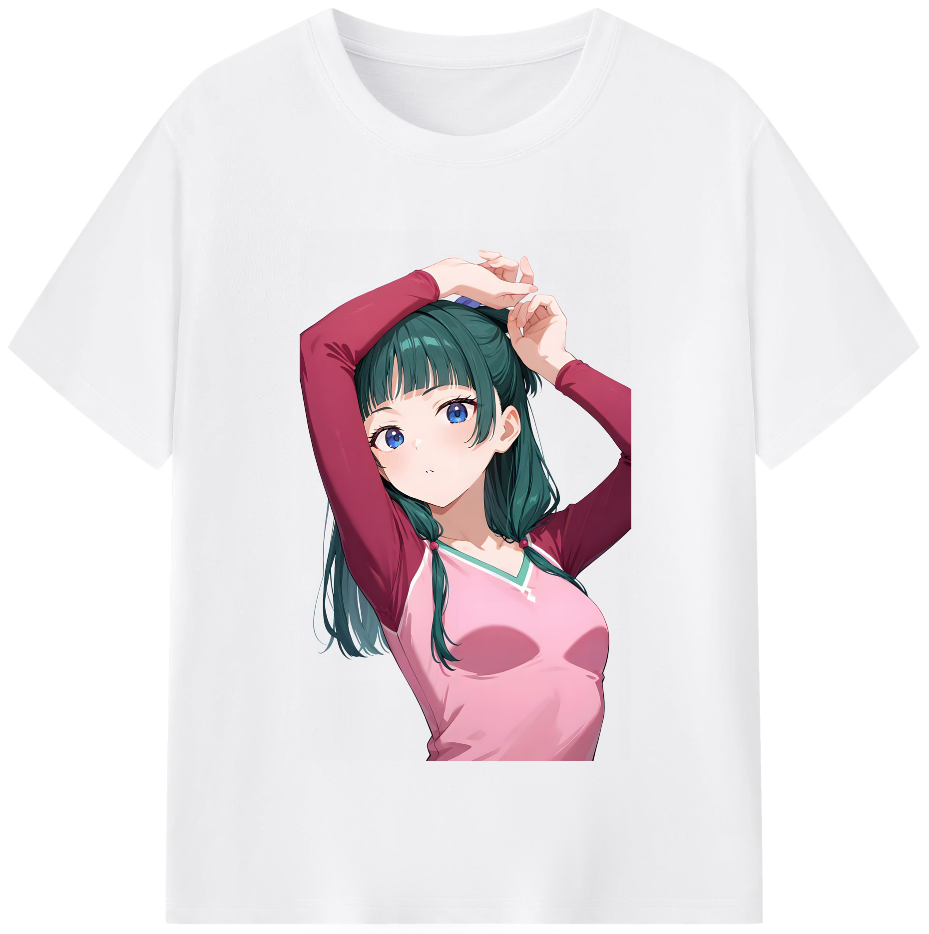 （画像用） 薬屋のひとりごと The Apothecary Diaries 綿100％半袖Tシャツ（フロントプリント）