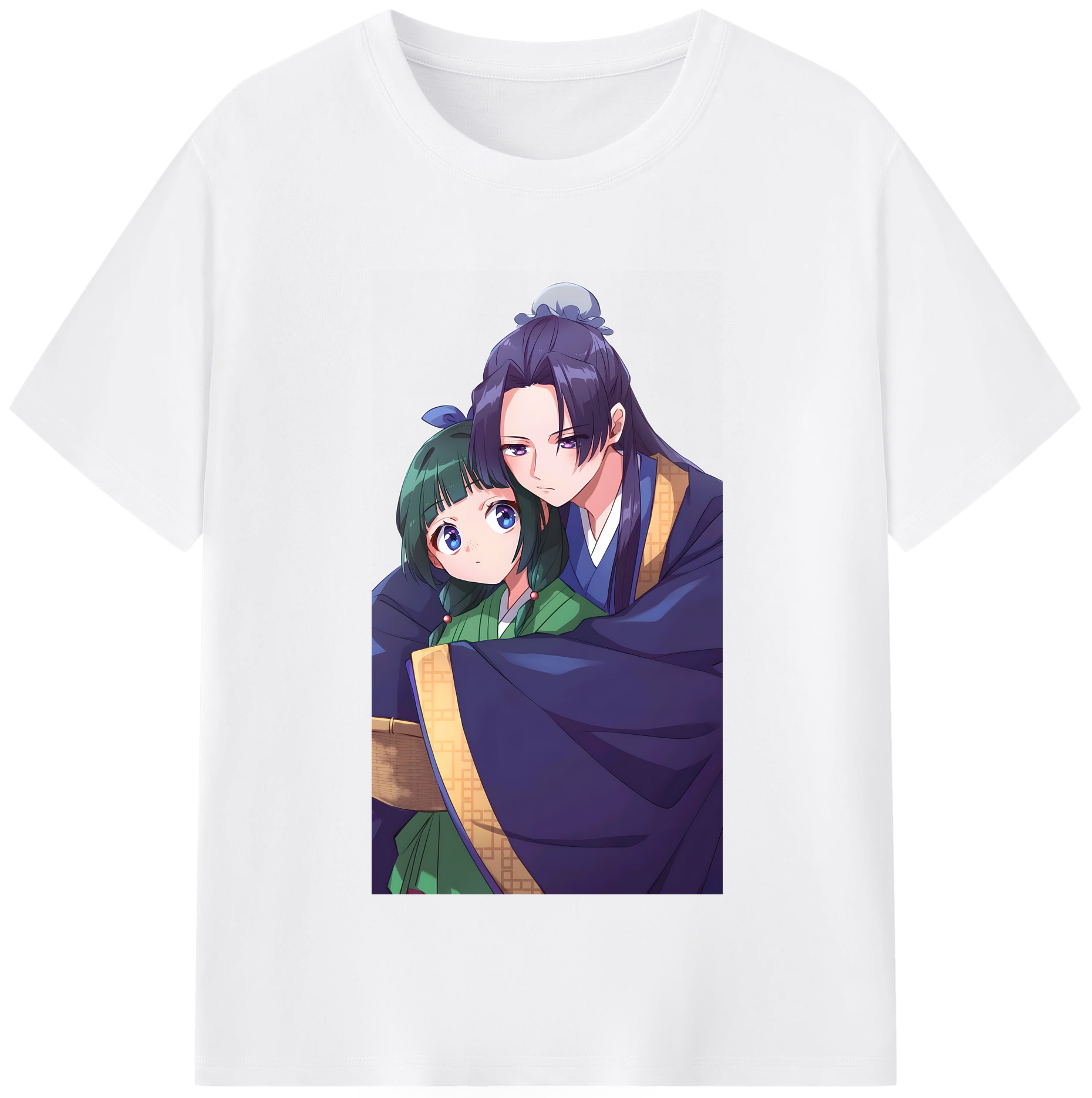 （画像用） 薬屋のひとりごと The Apothecary Diaries 綿100％半袖Tシャツ（フロントプリント）
