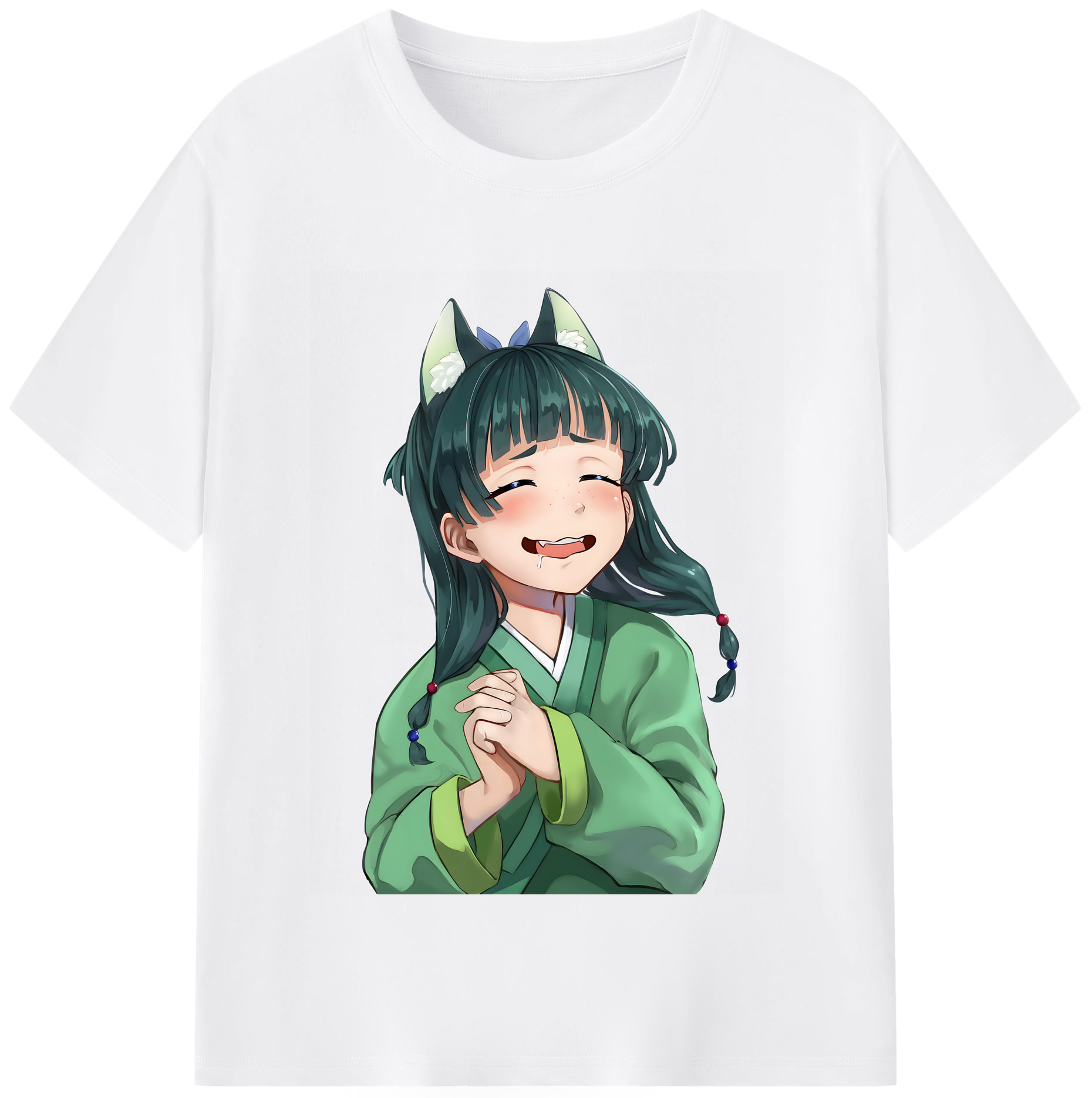 （画像用） 薬屋のひとりごと The Apothecary Diaries 綿100％半袖Tシャツ（フロントプリント）