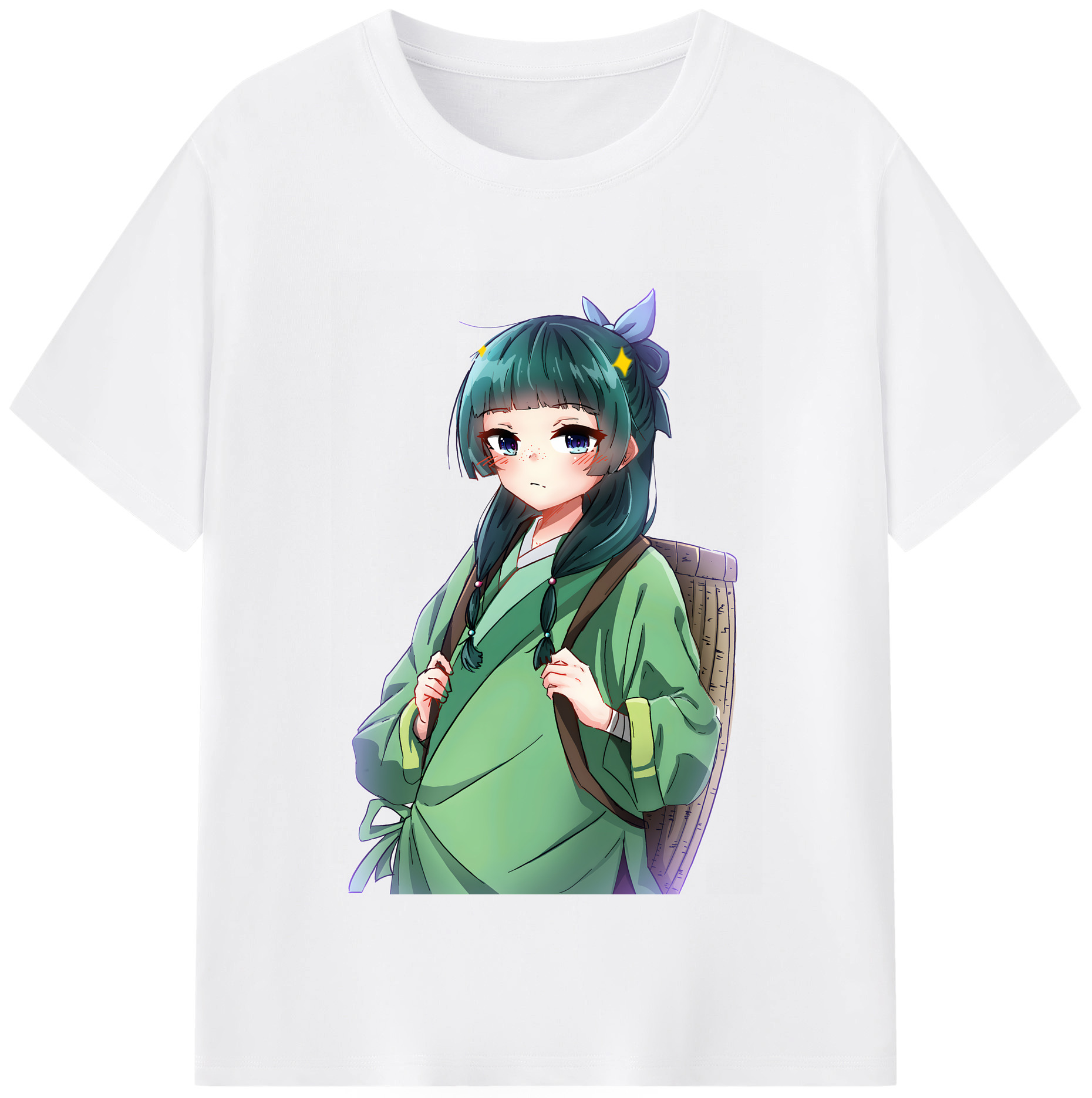 （画像用） 薬屋のひとりごと The Apothecary Diaries 綿100％半袖Tシャツ（フロントプリント）