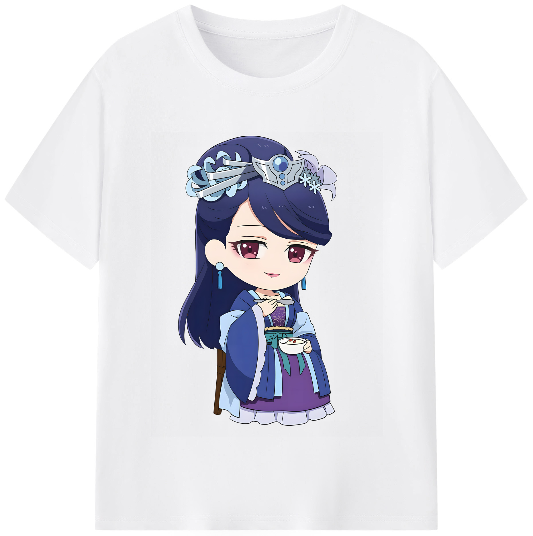 （画像用） 薬屋のひとりごと The Apothecary Diaries 綿100％半袖Tシャツ（フロントプリント）