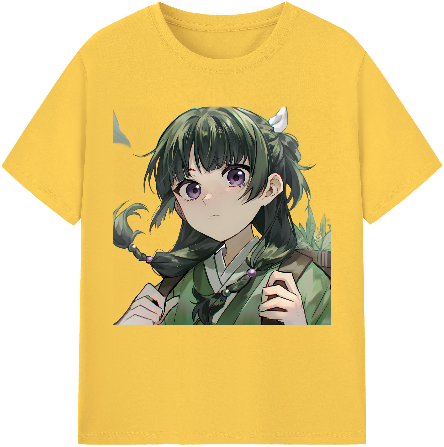 （画像用） 薬屋のひとりごと The Apothecary Diaries 綿100％半袖Tシャツ（フロントプリント）