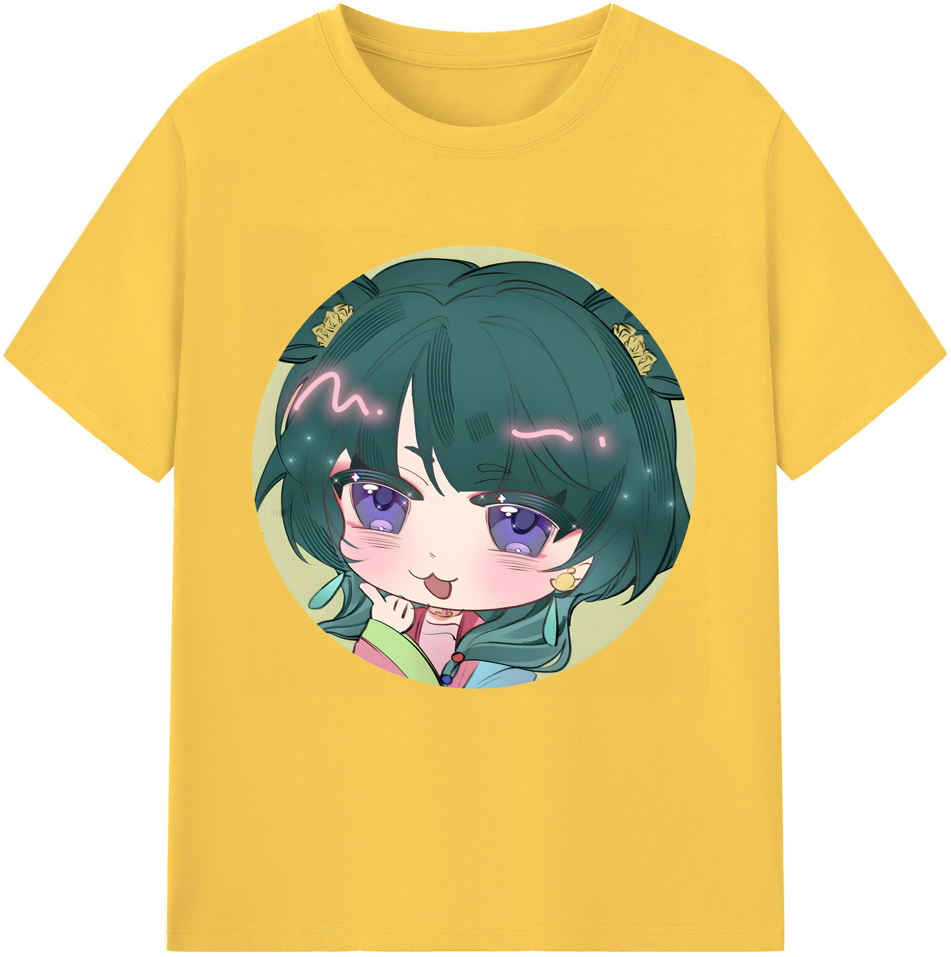 （画像用） 薬屋のひとりごと The Apothecary Diaries 綿100％半袖Tシャツ（フロントプリント）