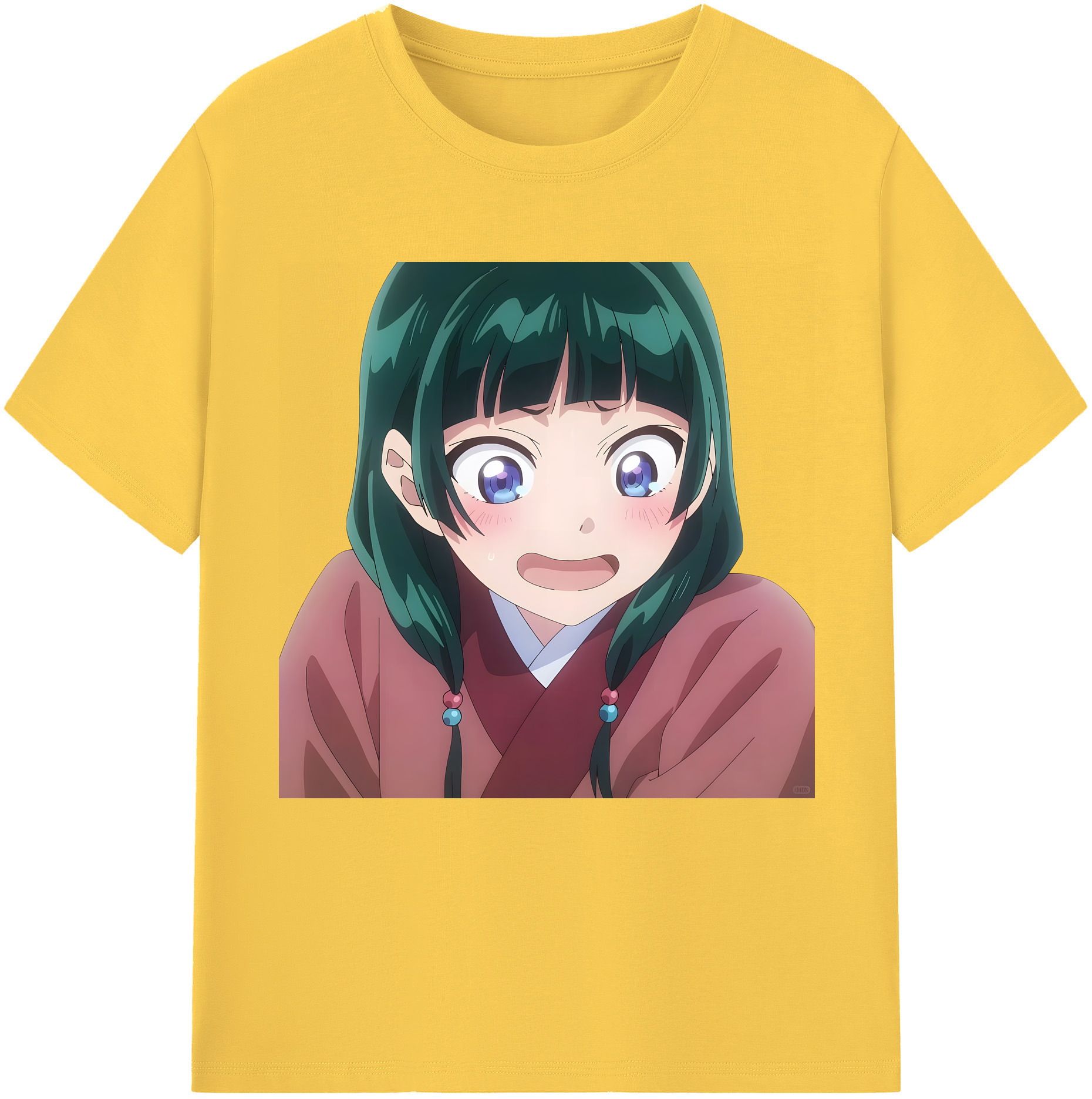 （画像用） 薬屋のひとりごと The Apothecary Diaries 綿100％半袖Tシャツ（フロントプリント）