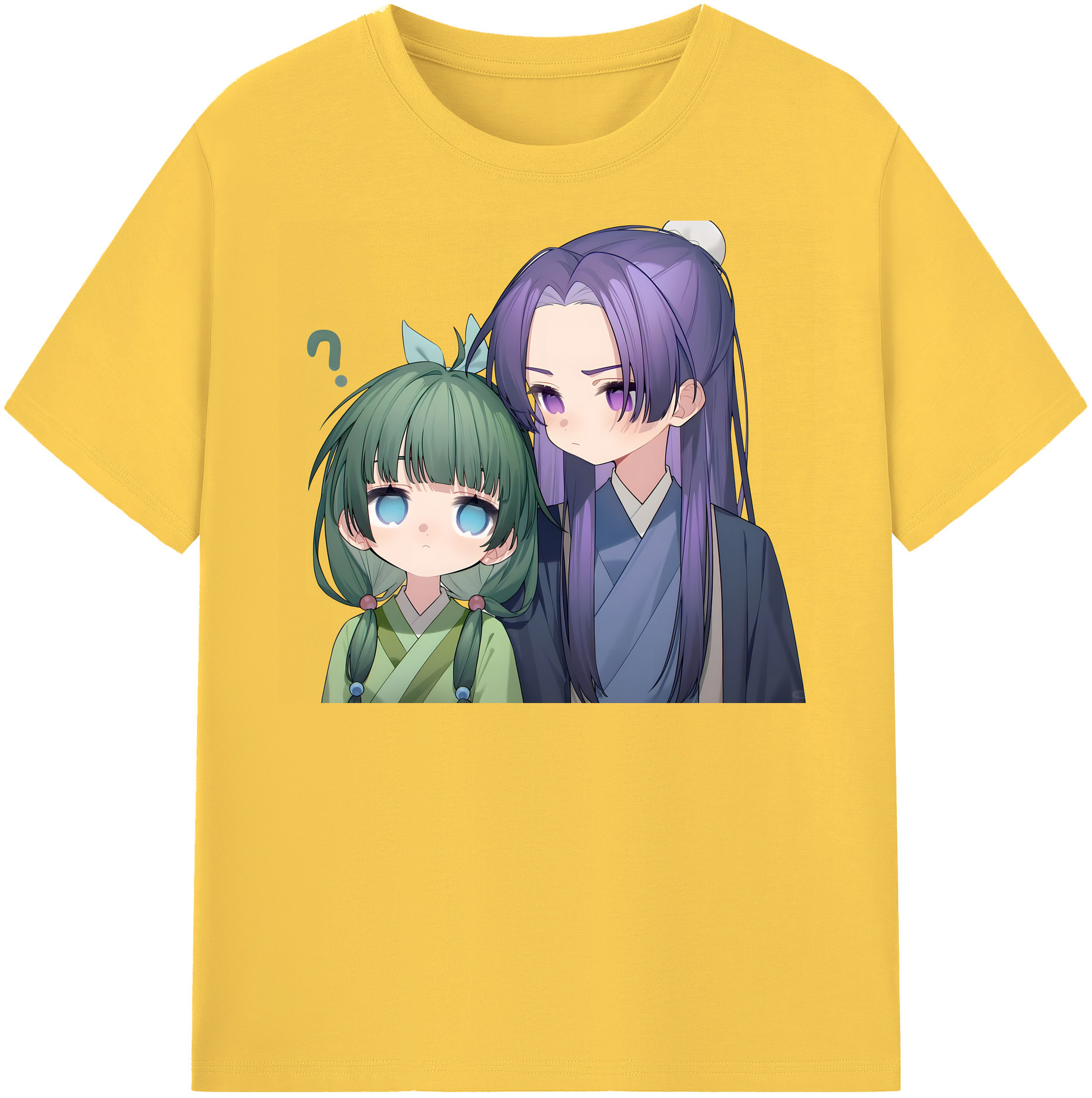 （画像用） 薬屋のひとりごと The Apothecary Diaries 綿100％半袖Tシャツ（フロントプリント）