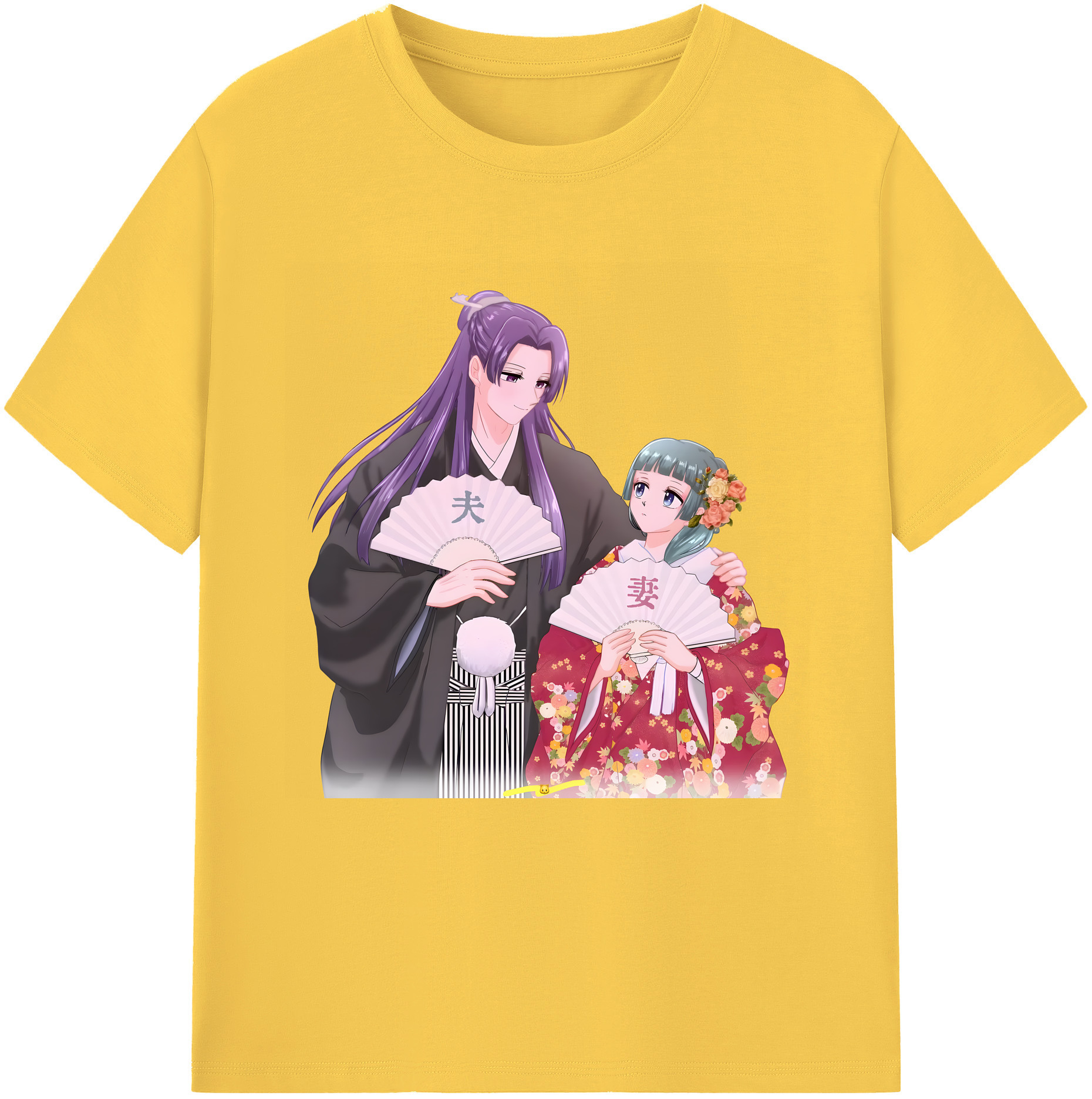 （画像用） 薬屋のひとりごと The Apothecary Diaries 綿100％半袖Tシャツ（フロントプリント）