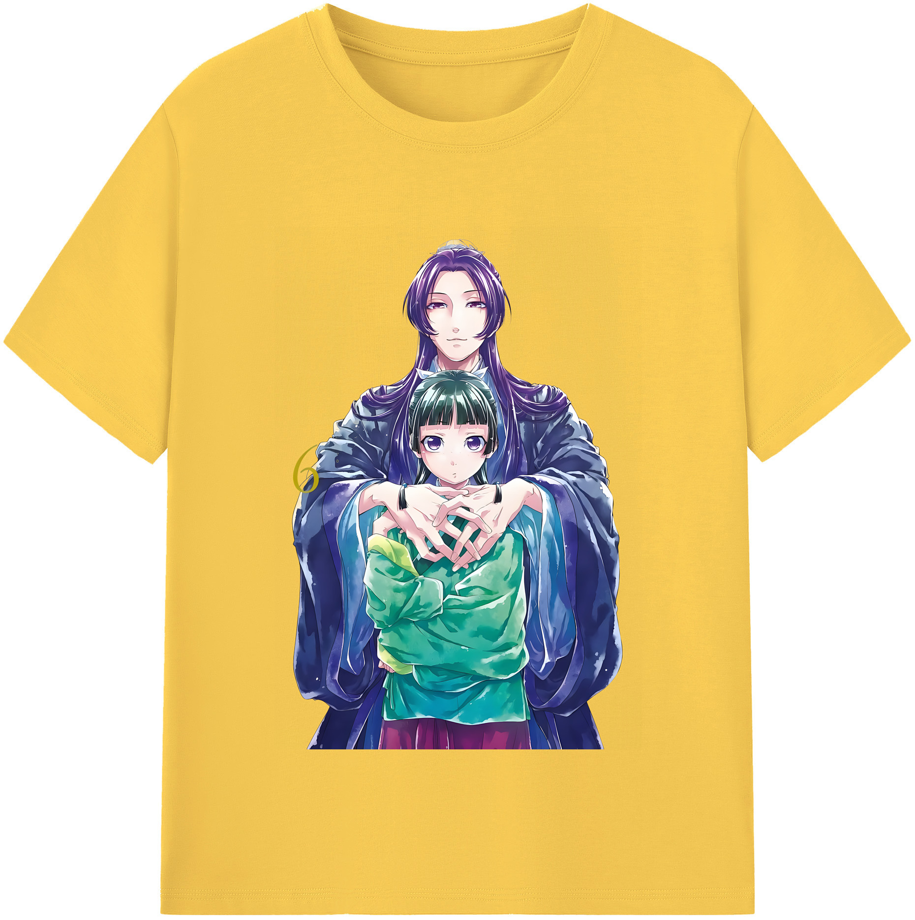 （画像用） 薬屋のひとりごと The Apothecary Diaries 綿100％半袖Tシャツ（フロントプリント）
