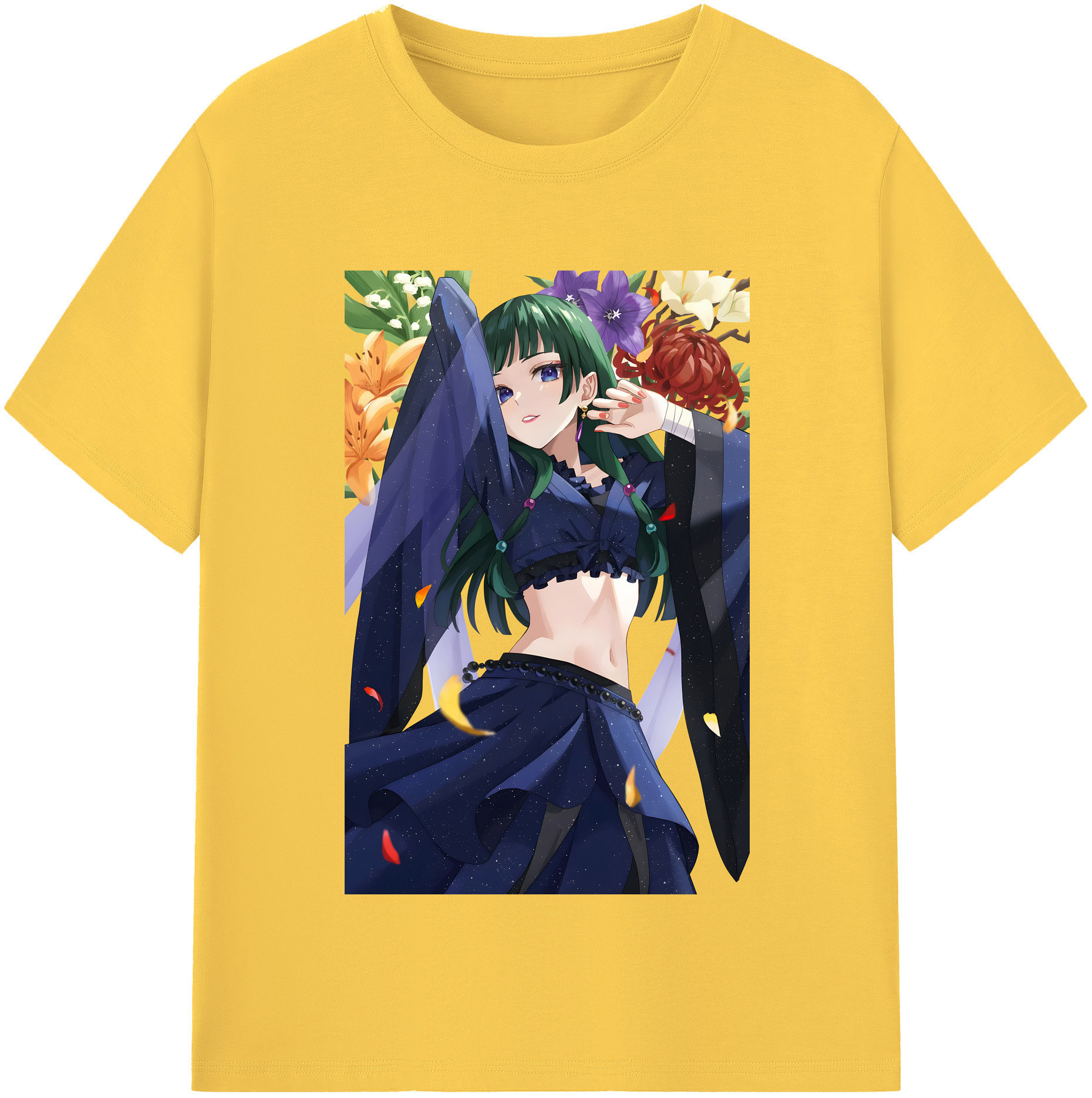 （画像用） 薬屋のひとりごと The Apothecary Diaries 綿100％半袖Tシャツ（フロントプリント）