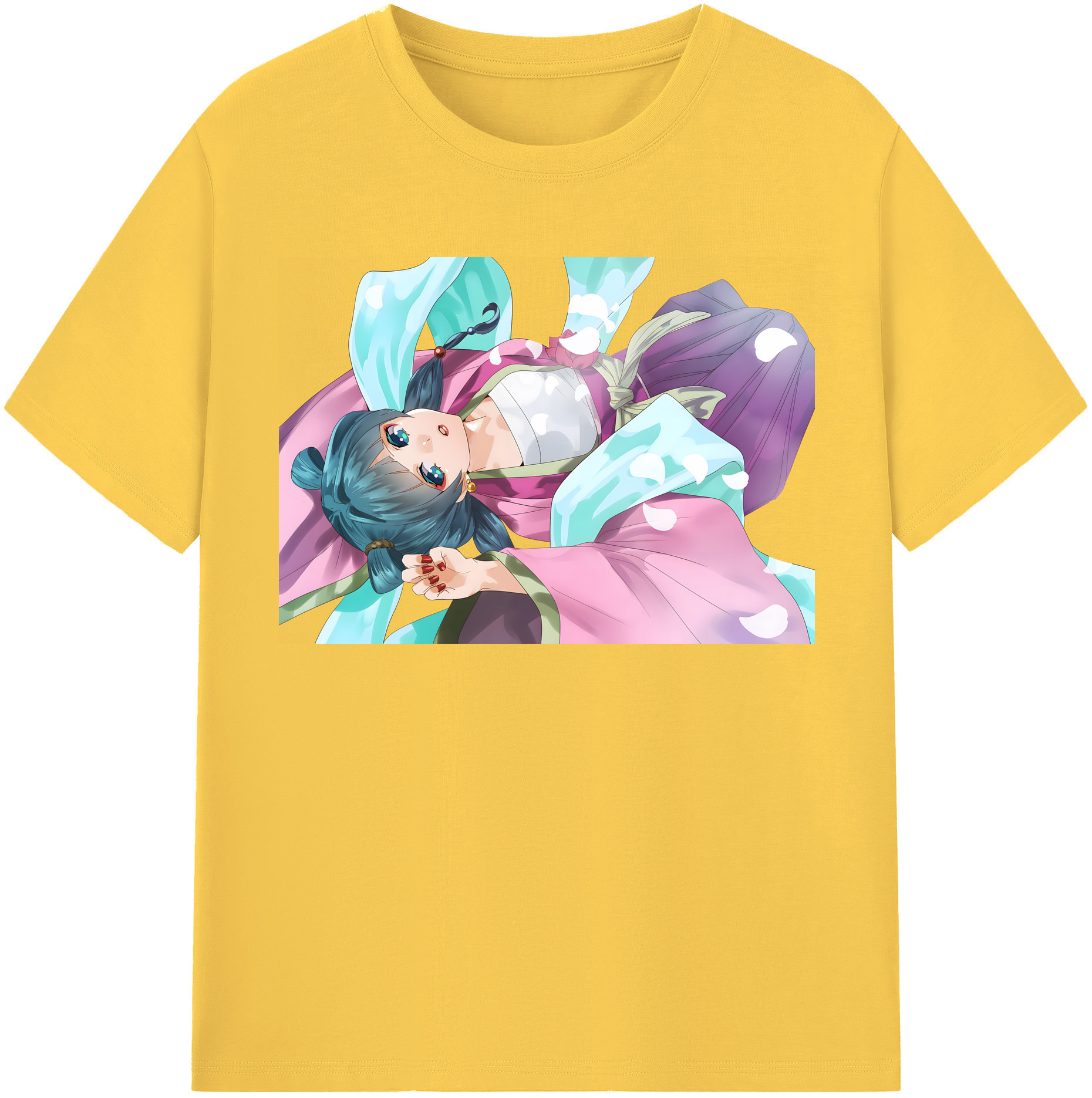 （画像用） 薬屋のひとりごと The Apothecary Diaries 綿100％半袖Tシャツ（フロントプリント）