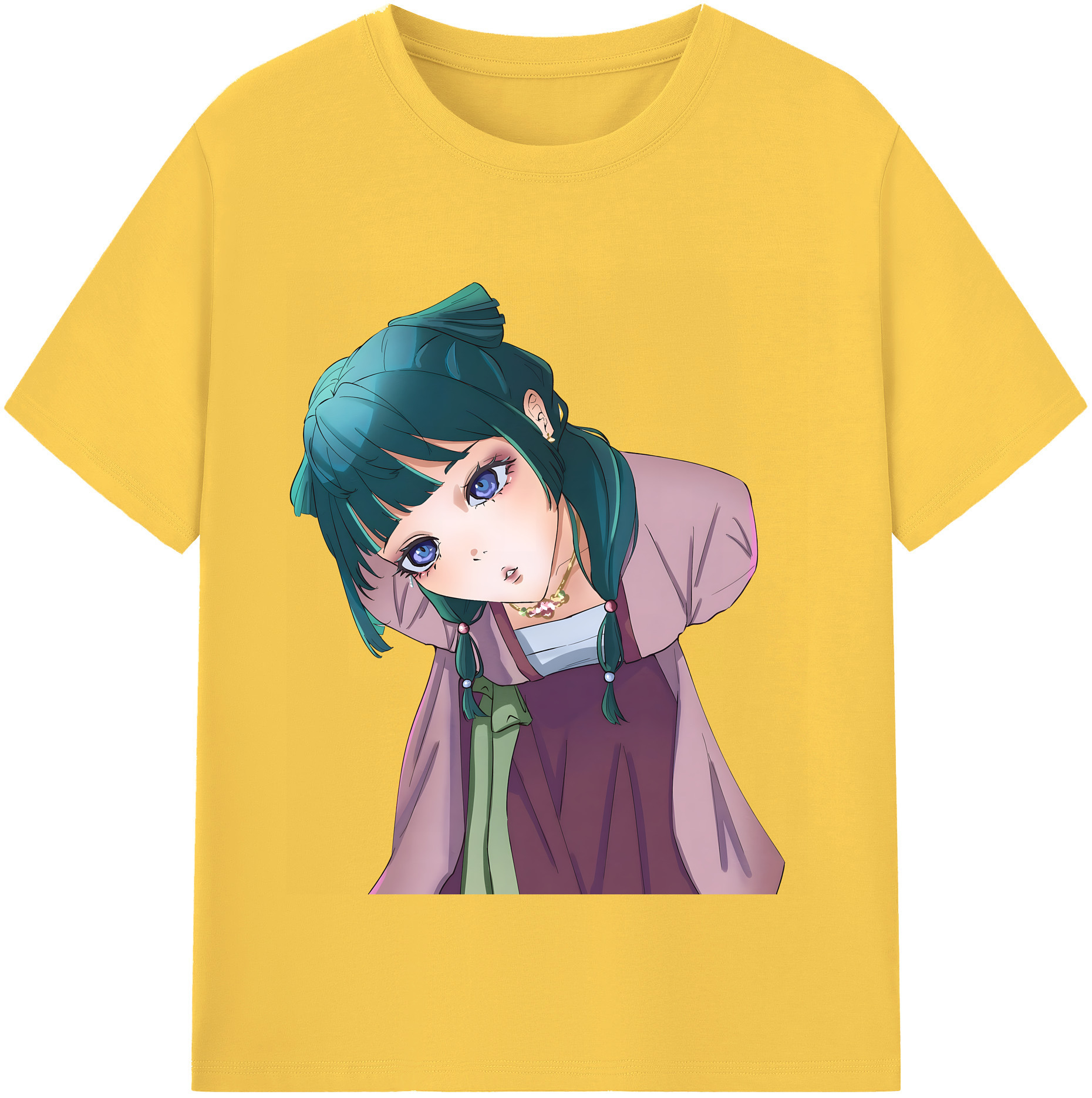 （画像用） 薬屋のひとりごと The Apothecary Diaries 綿100％半袖Tシャツ（フロントプリント）