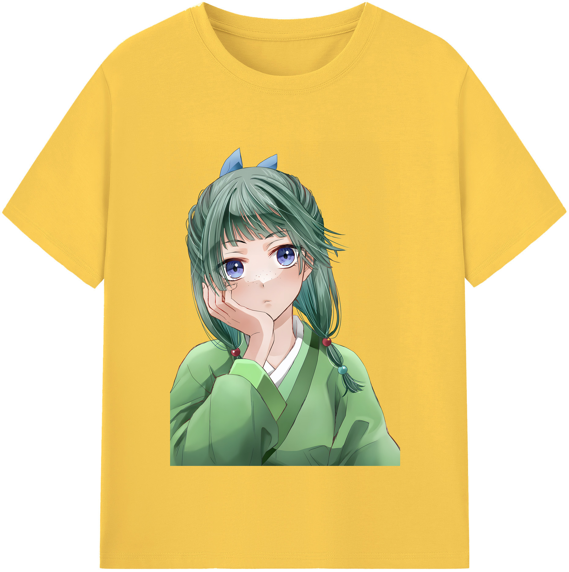 （画像用） 薬屋のひとりごと The Apothecary Diaries 綿100％半袖Tシャツ（フロントプリント）