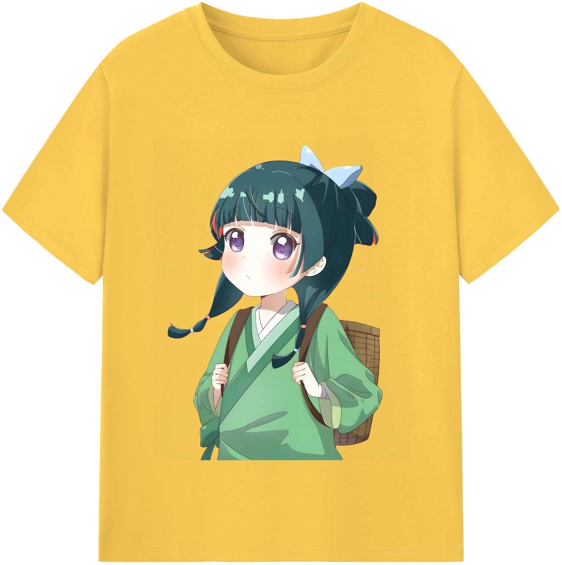 （画像用） 薬屋のひとりごと The Apothecary Diaries 綿100％半袖Tシャツ（フロントプリント）
