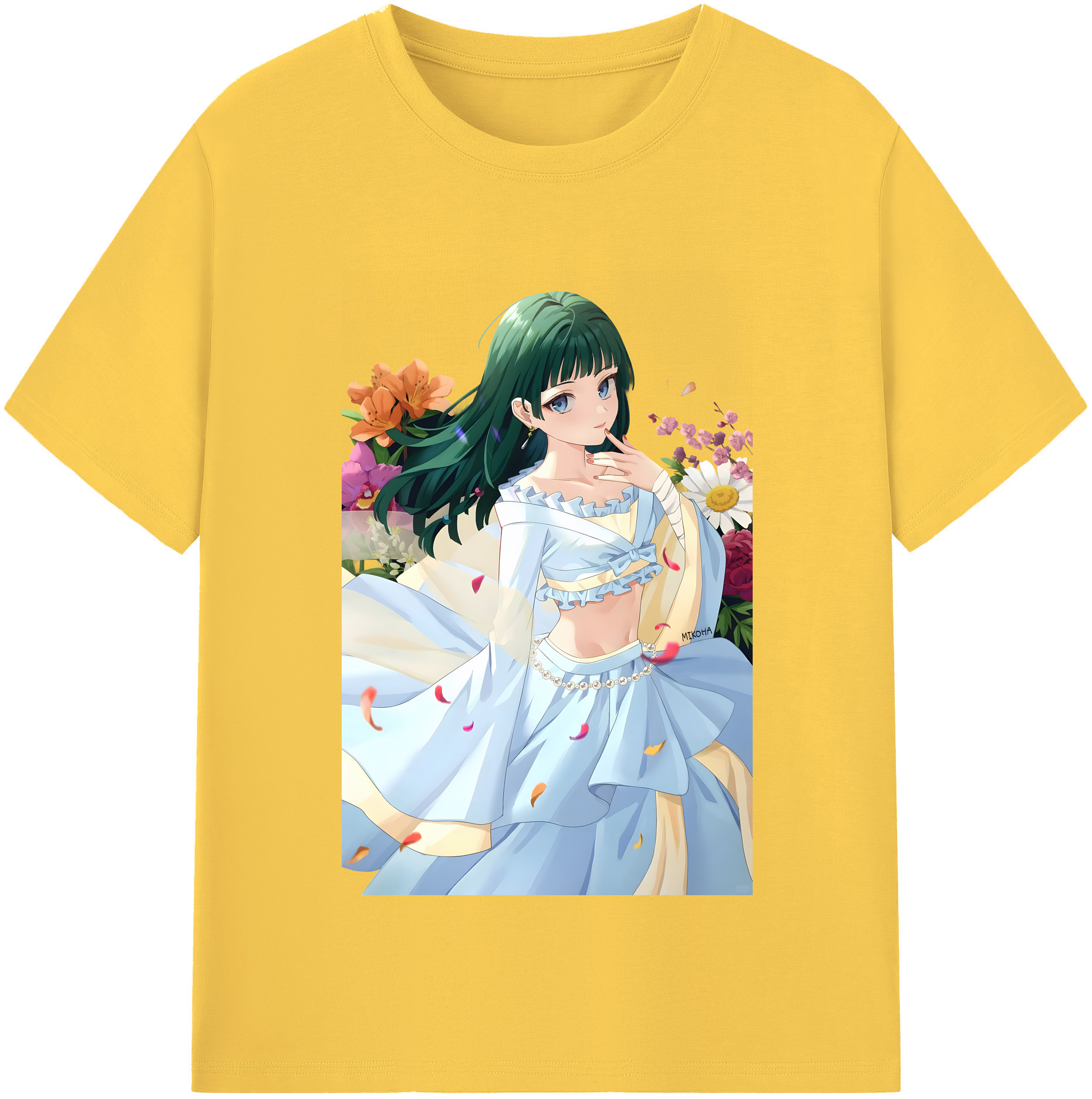 （画像用） 薬屋のひとりごと The Apothecary Diaries 綿100％半袖Tシャツ（フロントプリント）